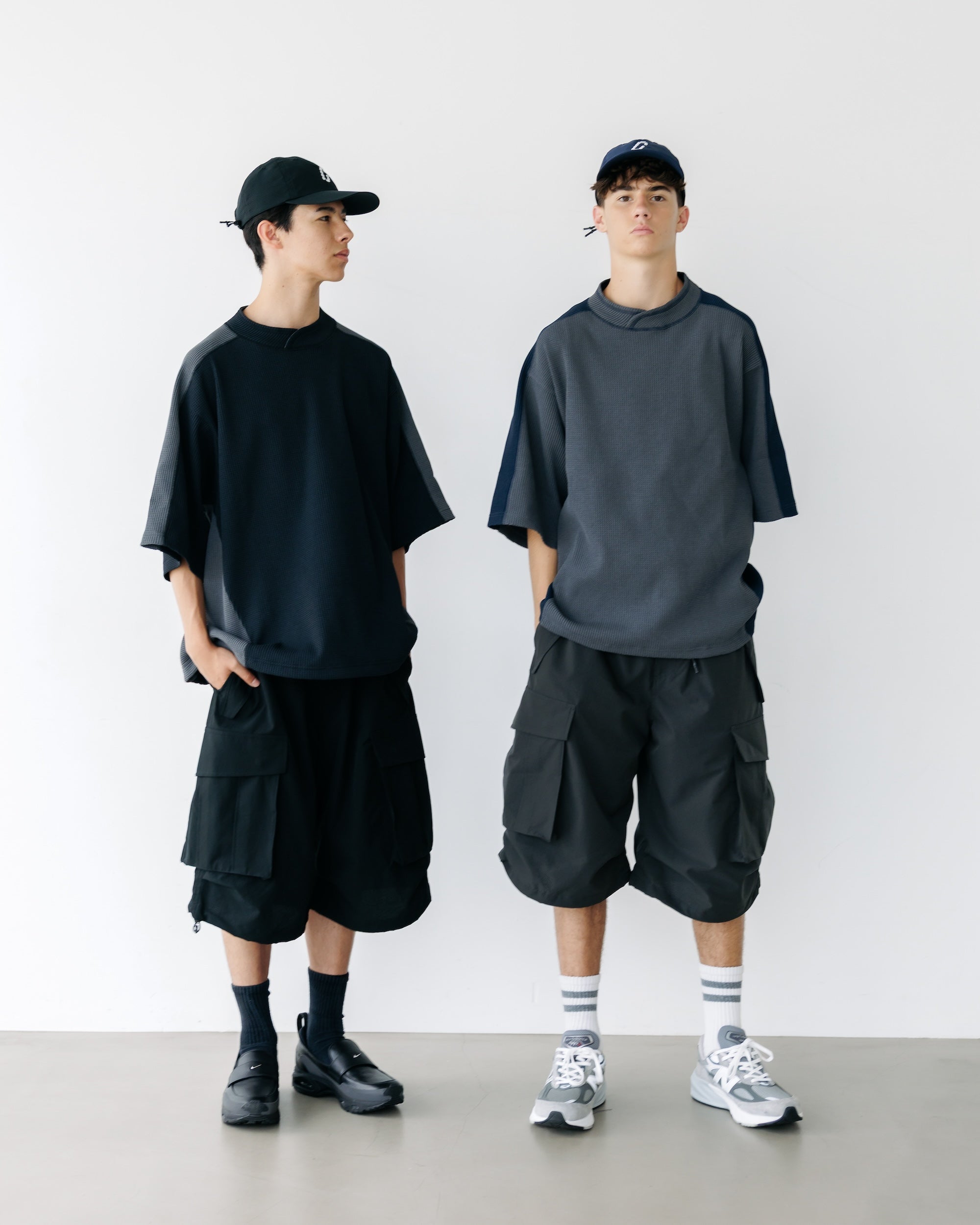 【7.9 WED 20:00- IN STOCK】COOL DOTS®︎ CITY MILITARY HALF PANTS 003 (BLACK)