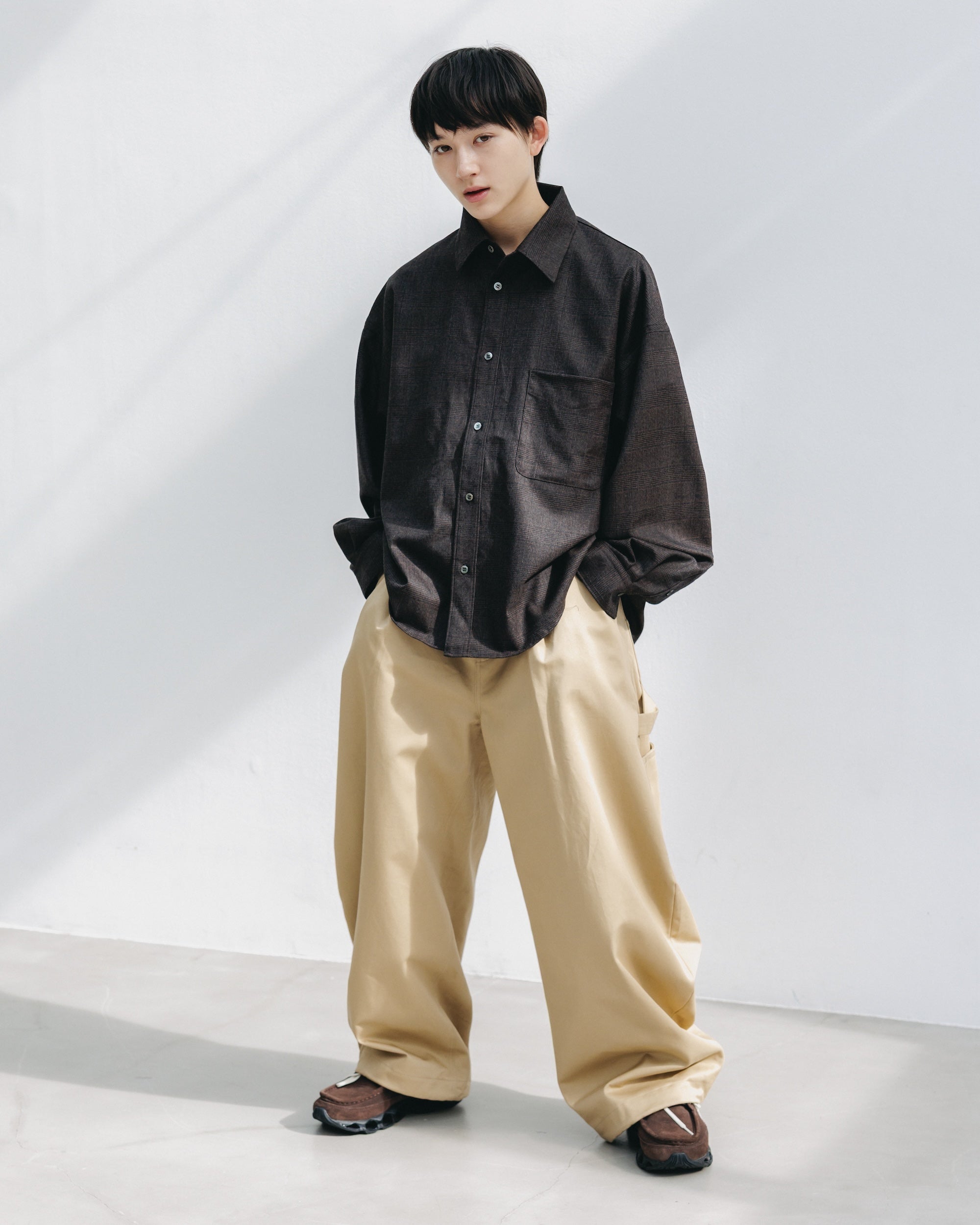 【11.12 WED 20:00- IN STOCK】CITY MASSIVE UTILITY PANTS (BEIGE)