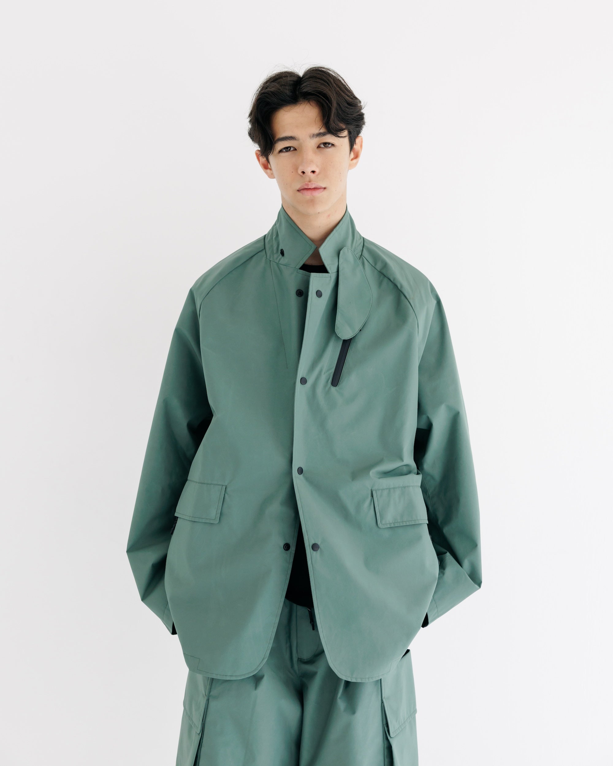 【9.3 WED 20:00- IN STOCK】+phenix WINDSTOPPER® by GORE-TEX LABS ACTIVE CITY STORAGE JACKET (MILITARY GREEN)