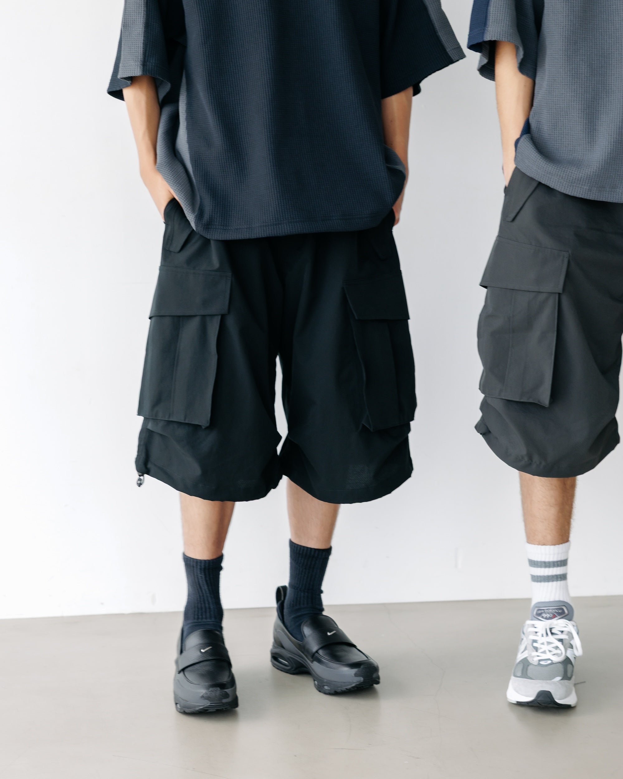 【7.9 WED 20:00- IN STOCK】COOL DOTS®︎ CITY MILITARY HALF PANTS 003 (BLACK)