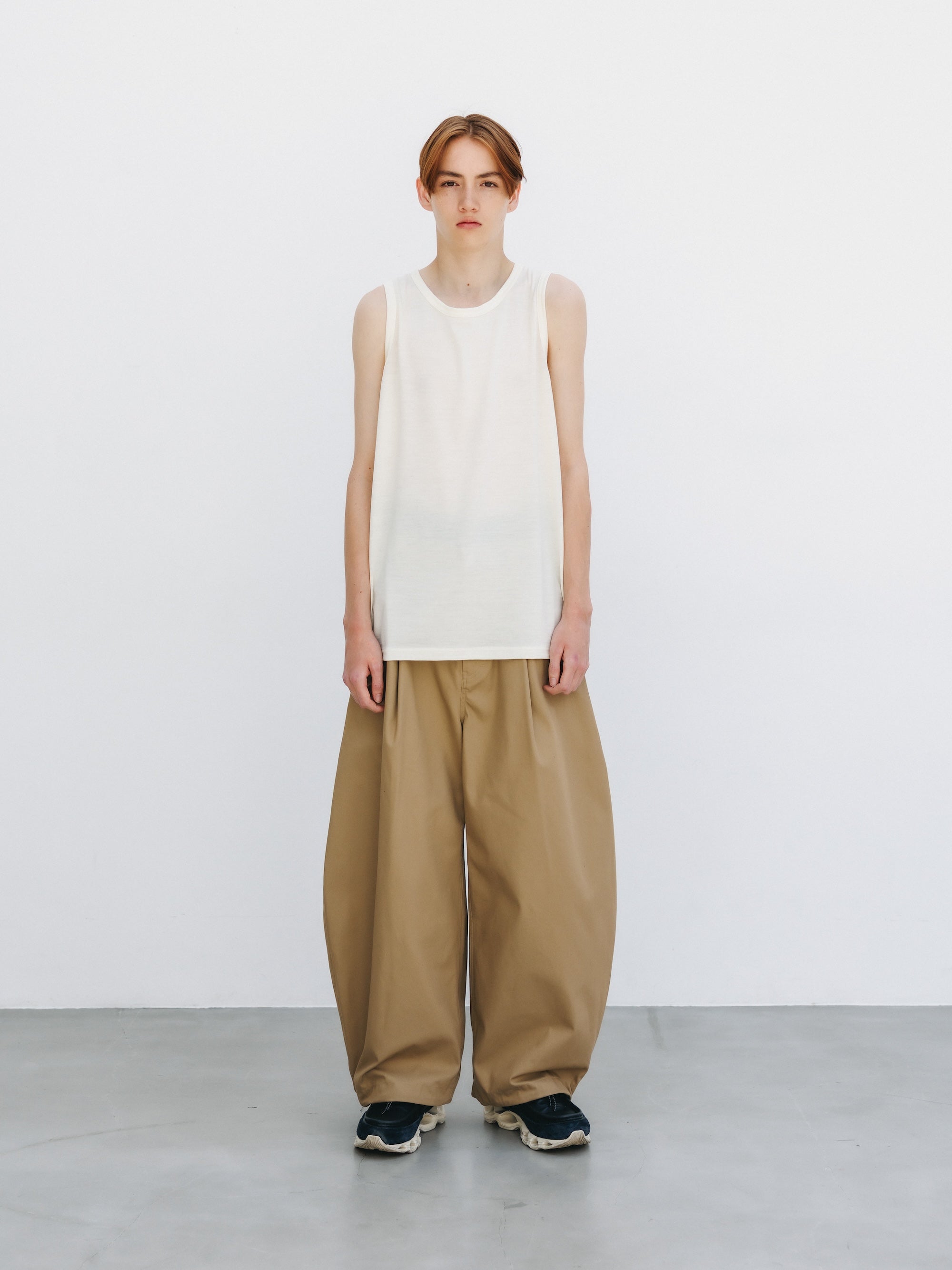 WASHABLE WOOL TANK TOP (WHITE)