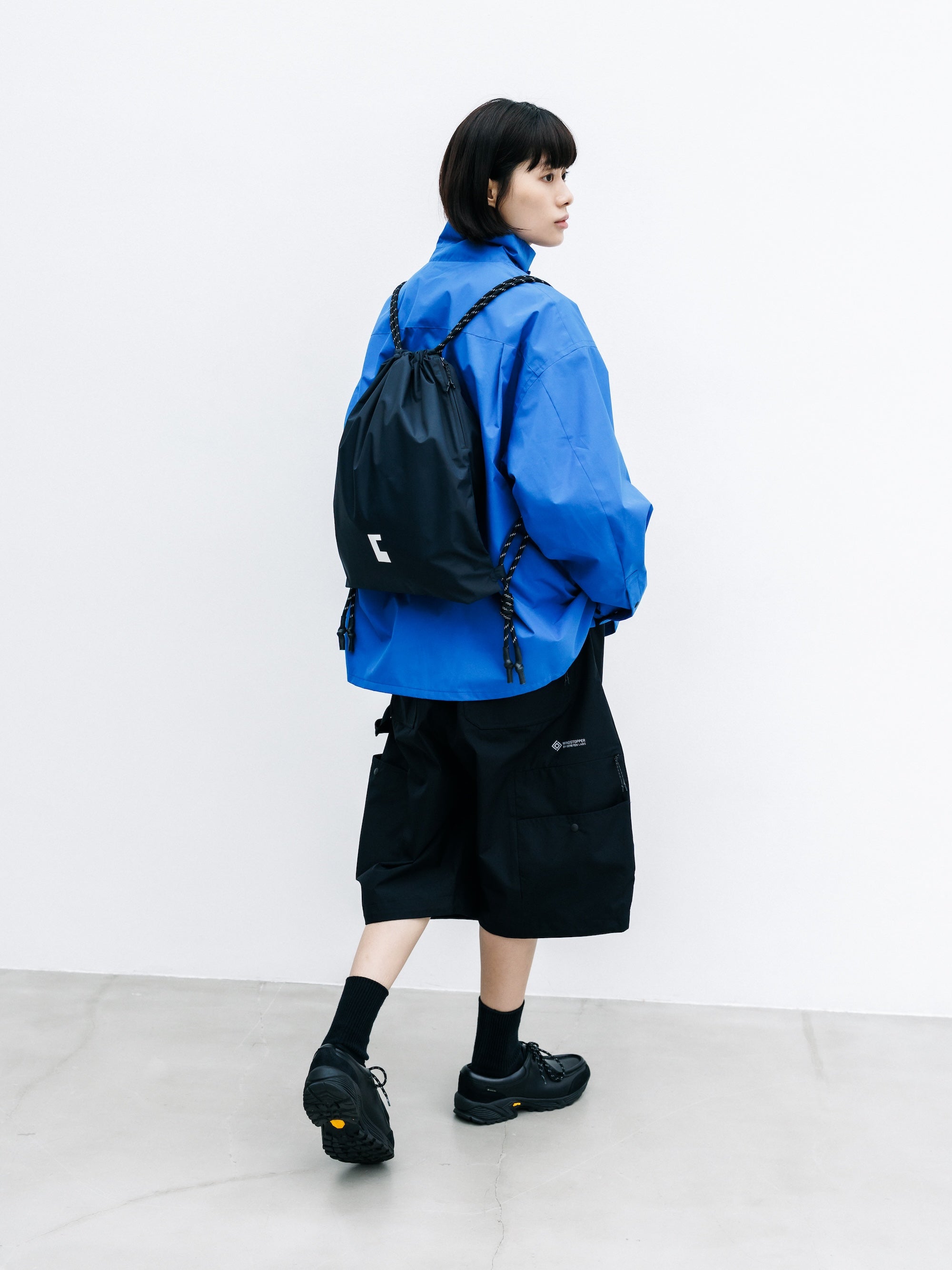 【8.1 SAT 20:00- IN STOCK】3LAYER NYLON CITY KNAPSACK (BLACK)