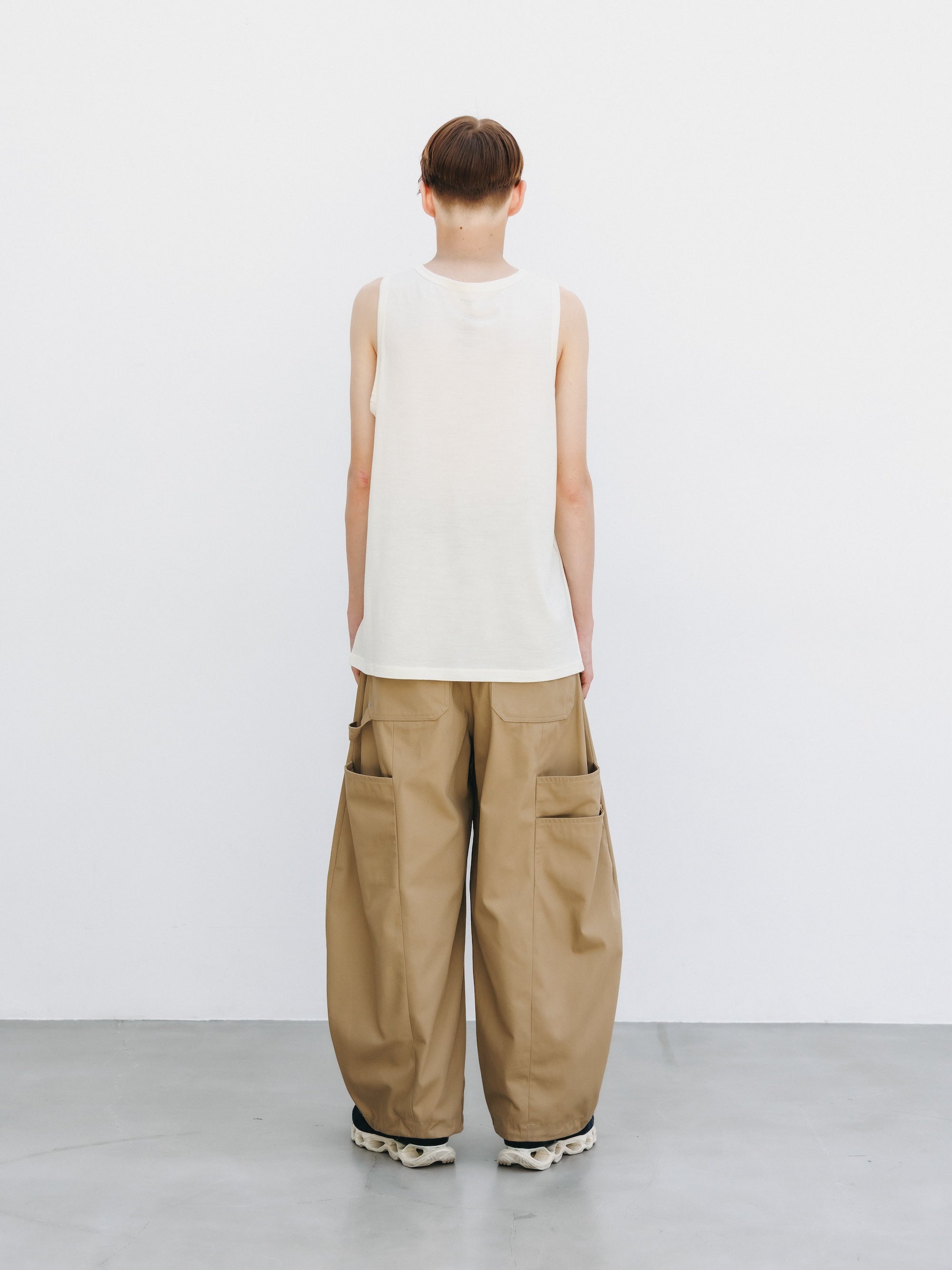 WASHABLE WOOL TANK TOP (WHITE)