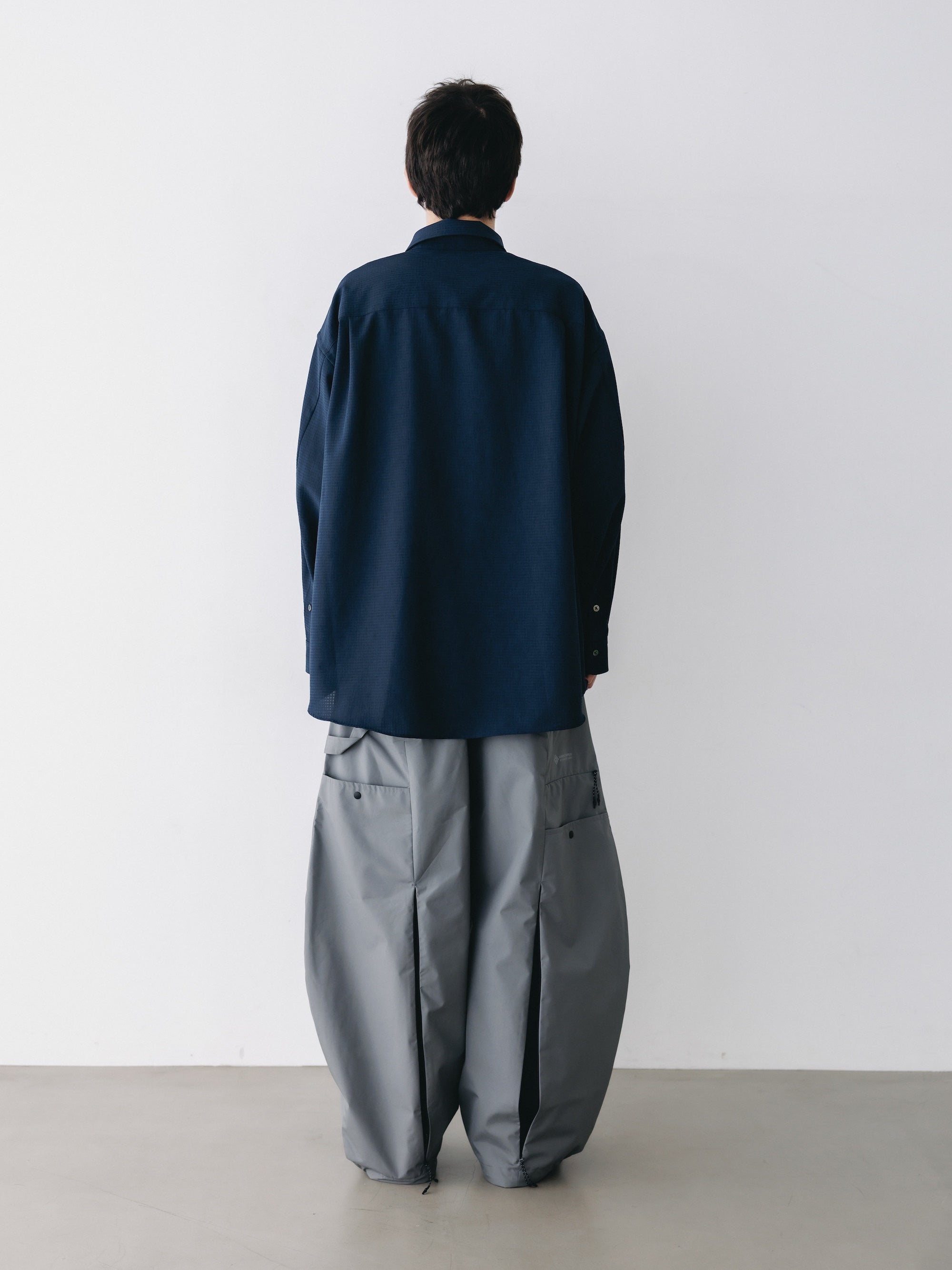 【4.29 WED 20:00- IN STOCK】SHADOW GINGHAM CHECK EVERYDAY L/S SHIRT (NAVY)