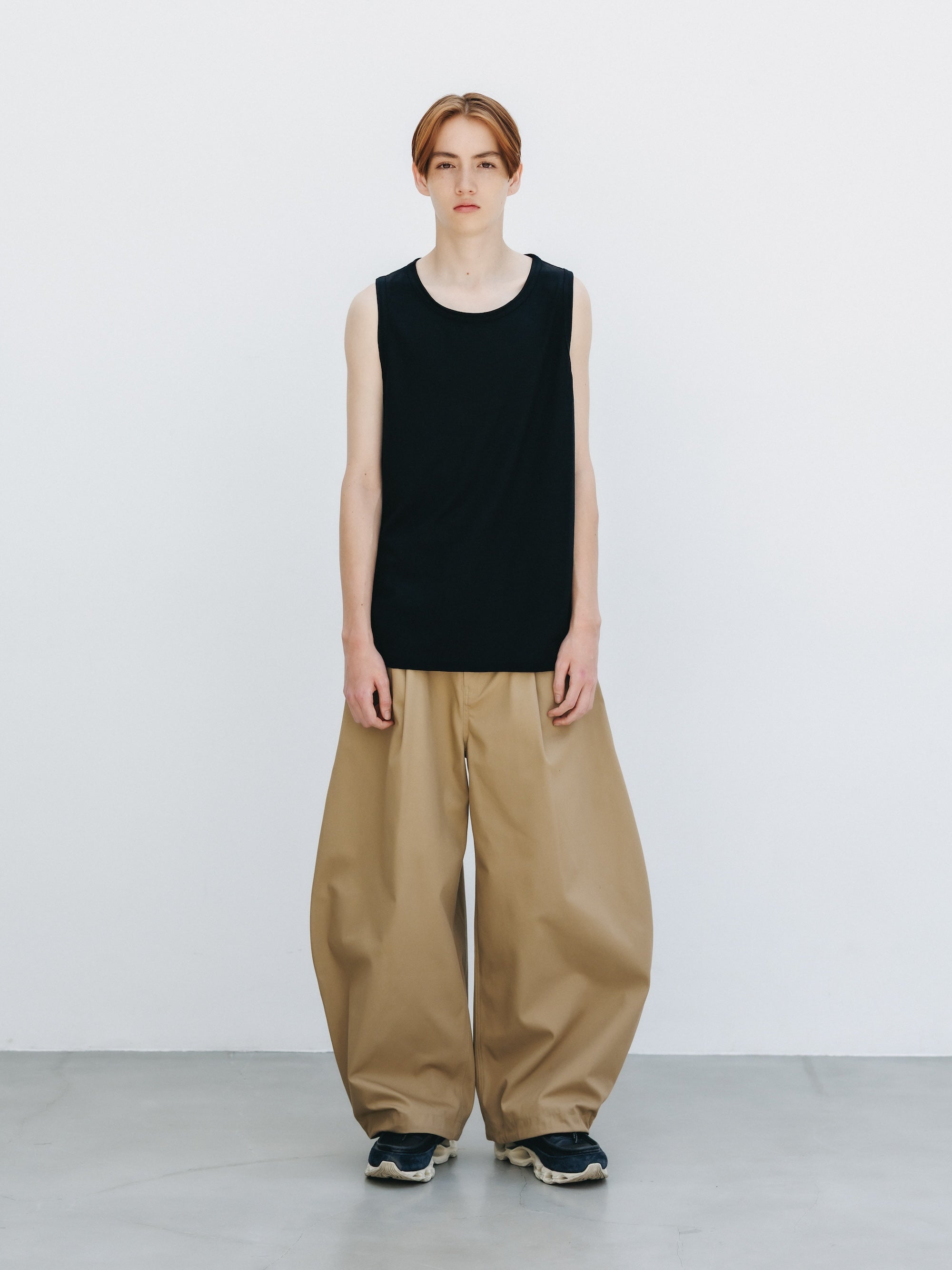 WASHABLE WOOL TANK TOP (BLACK)