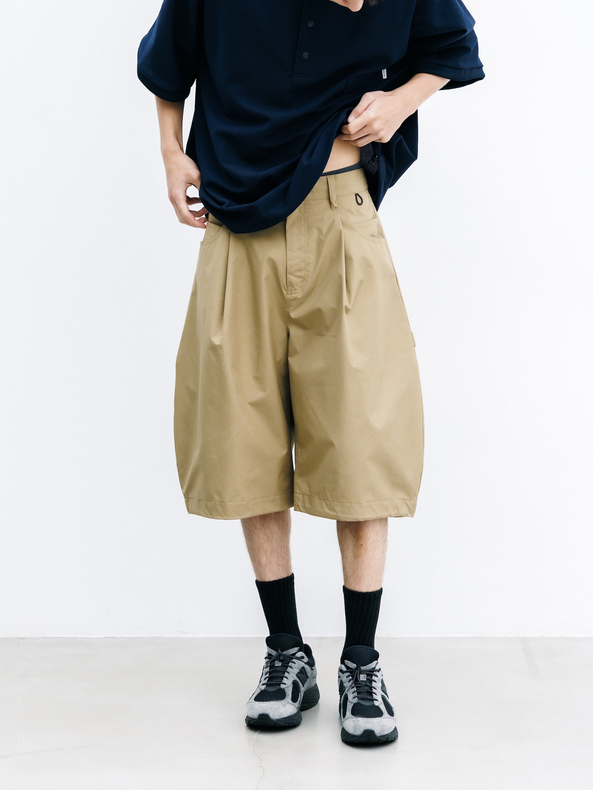 【7.25 SAT 20:00- IN STOCK】+phenix WINDSTOPPER® by GORE-TEX LABS CITY MASSIVE UTILITY HALF PANTS (CAMEL BEIGE)