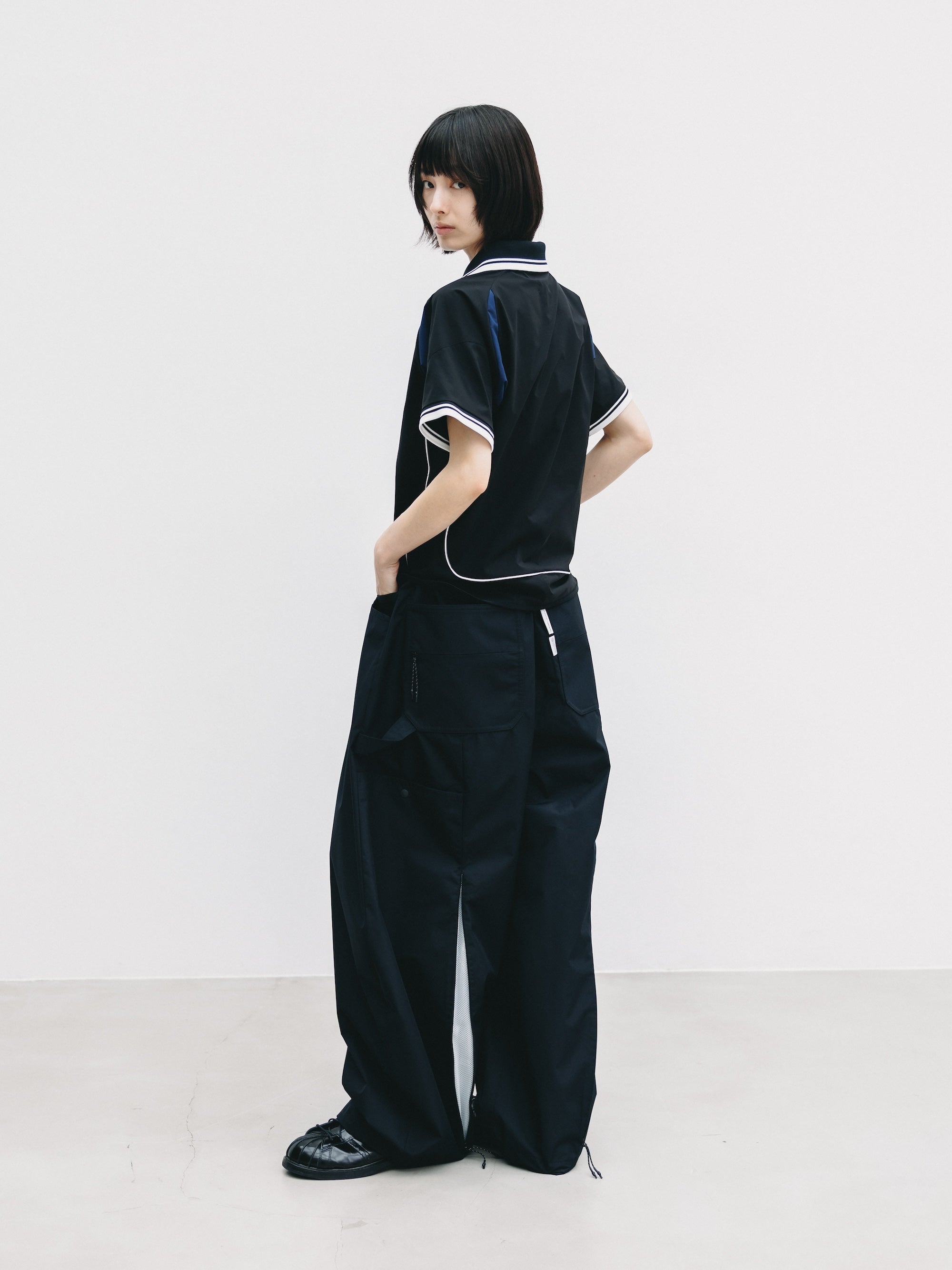 【6.10 WED 20:00- IN STOCK】+phenix WINDSTOPPER® by GORE-TEX LABS CITY MASSIVE UTILITY PANTS (BLACK×WHITE)