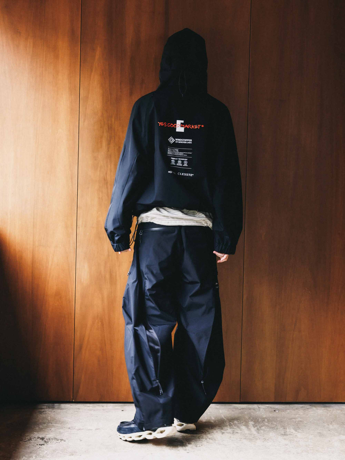 【10.4 SUN 20:00- IN STOCK】【LIMITED】“C×YES GOOD MARKET"+PHENIX WINDSTOPPER® BY GORE-TEX LABS CITY MOUNTAIN JACKET (BLACK)