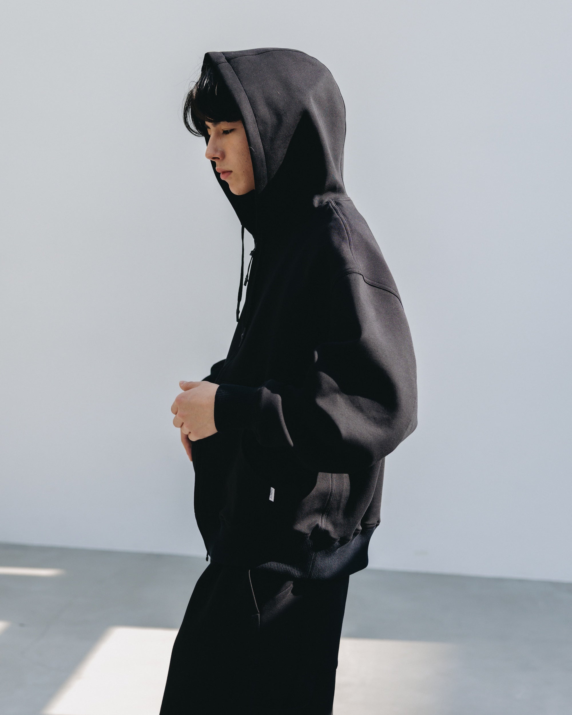 AIR COTTON ACTIVE HOODIE (BLACK)