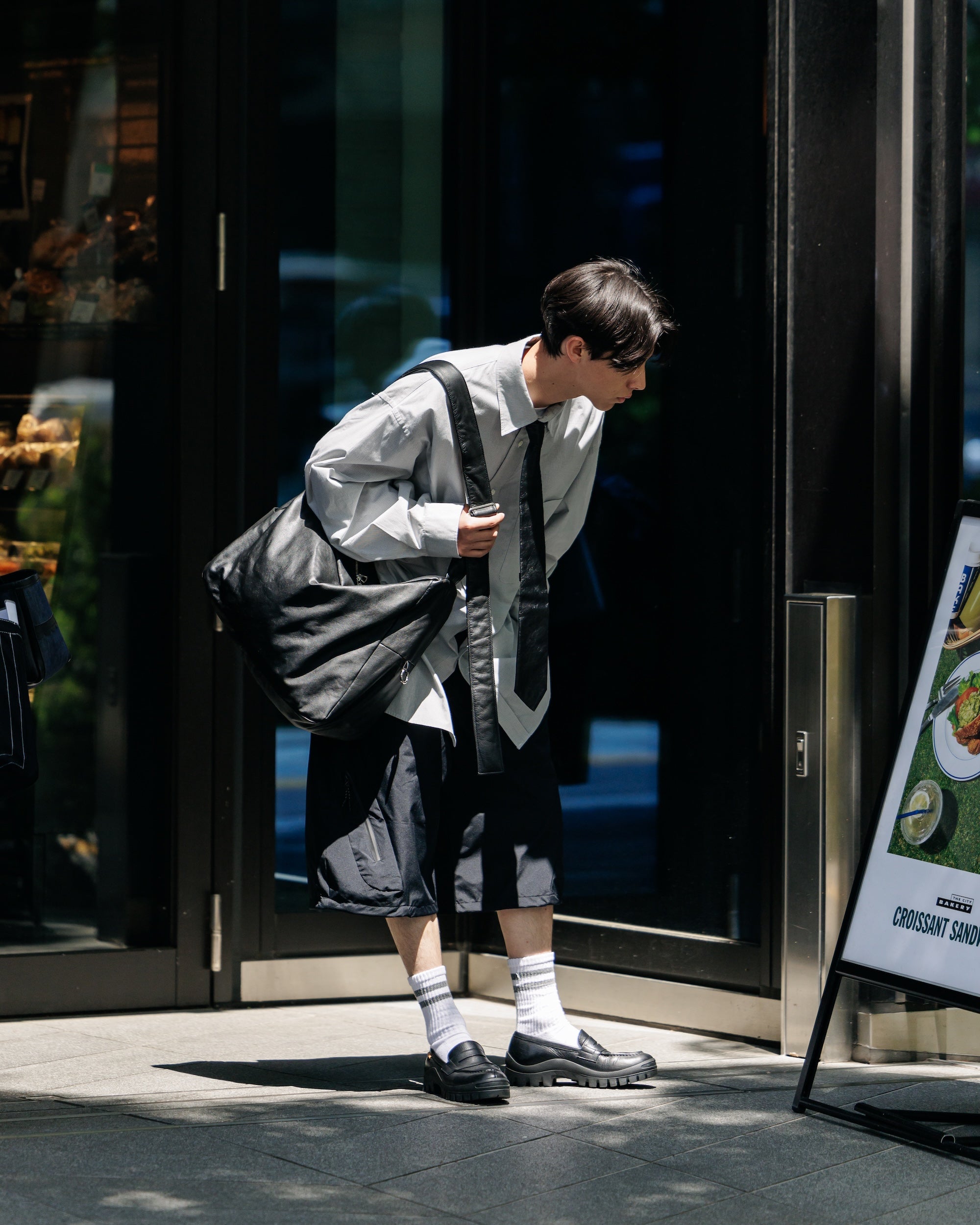 【5.28 WED 20:00- IN STOCK】+phenix WINDSTOPPER® by GORE-TEX LABS TECH MASSIVE TWISTED HALF PANTS (BLACK)
