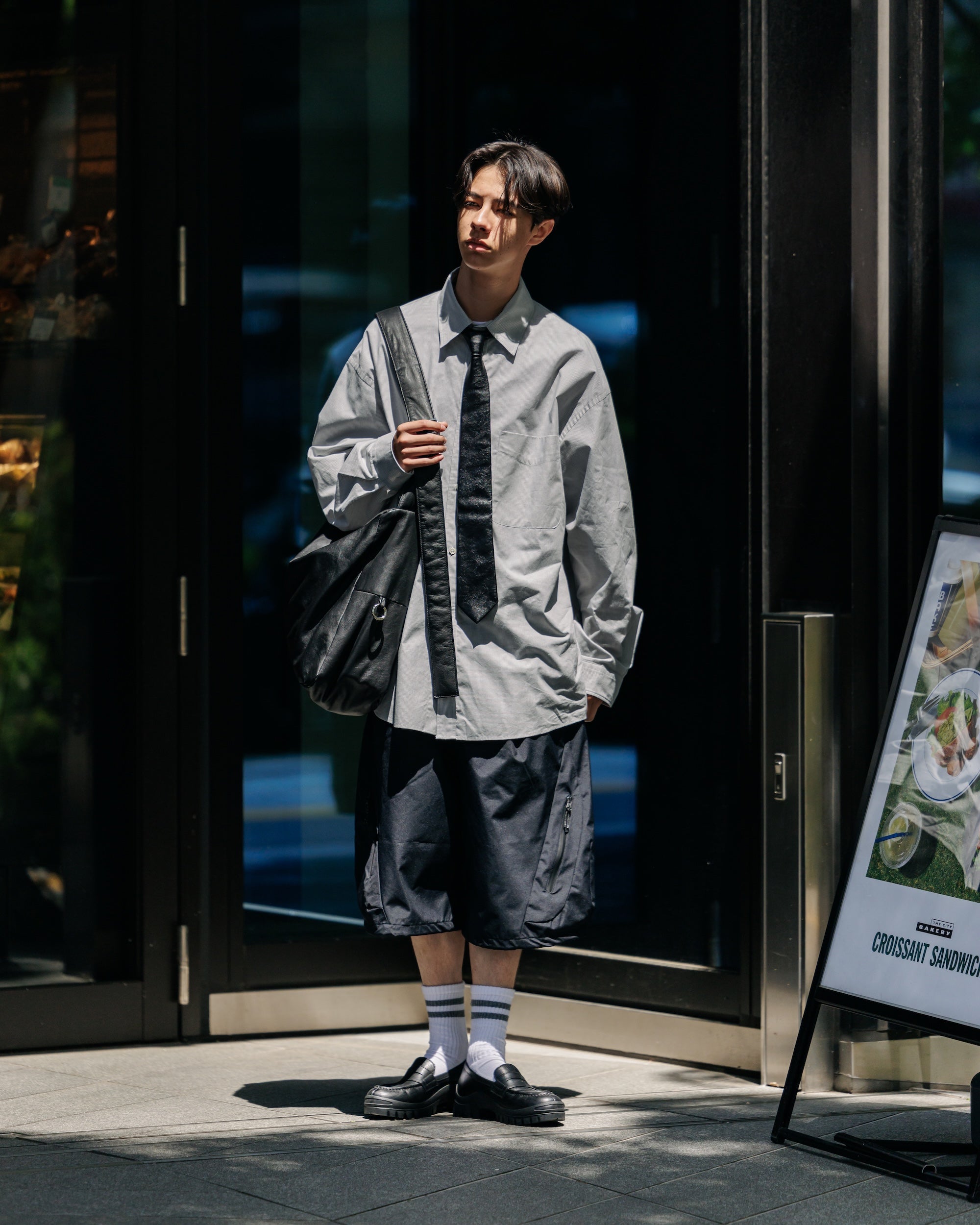 【5.28 WED 20:00- IN STOCK】+phenix WINDSTOPPER® by GORE-TEX LABS TECH MASSIVE TWISTED HALF PANTS (BLACK)