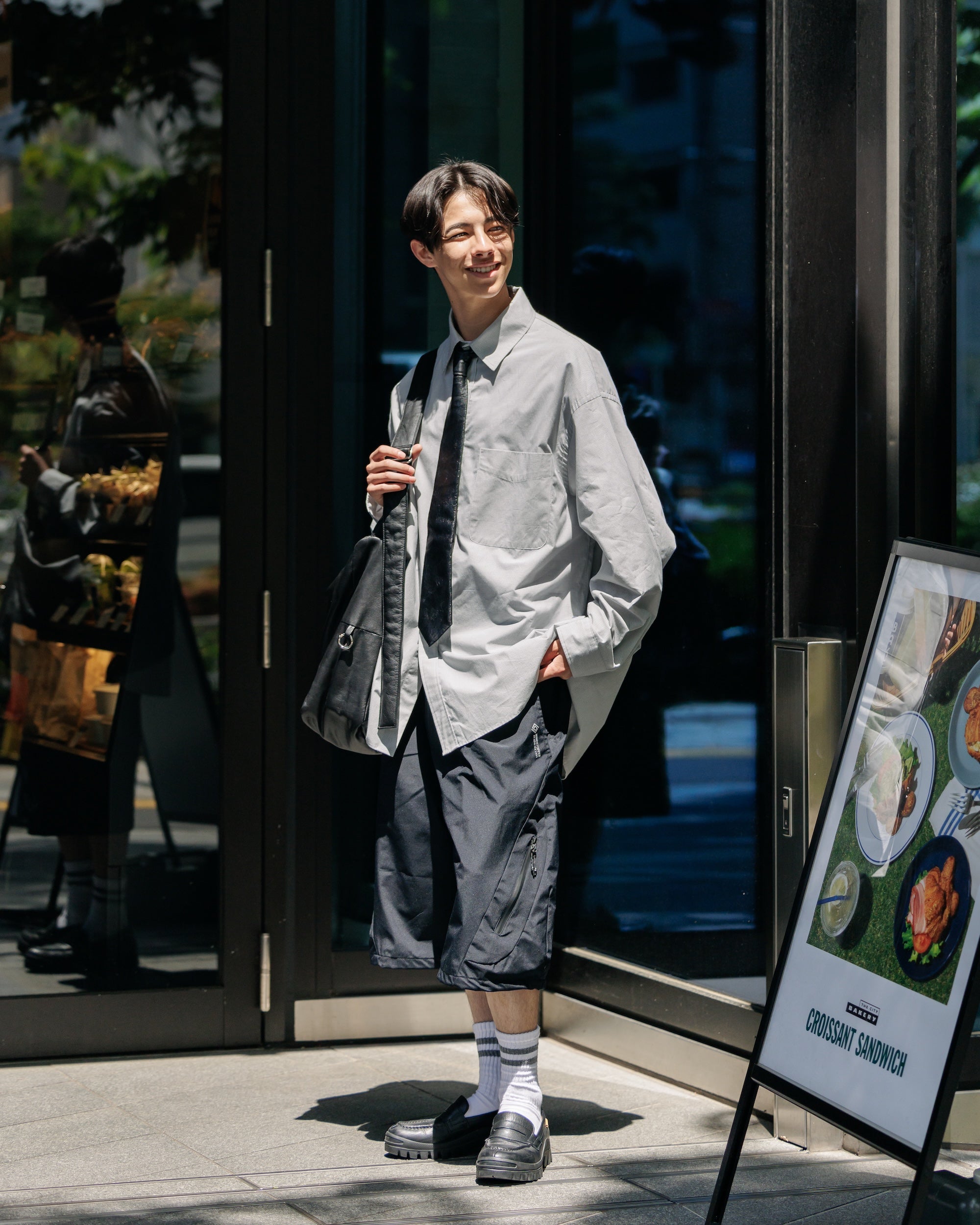 【5.28 WED 20:00- IN STOCK】+phenix WINDSTOPPER® by GORE-TEX LABS TECH MASSIVE TWISTED HALF PANTS (BLACK)