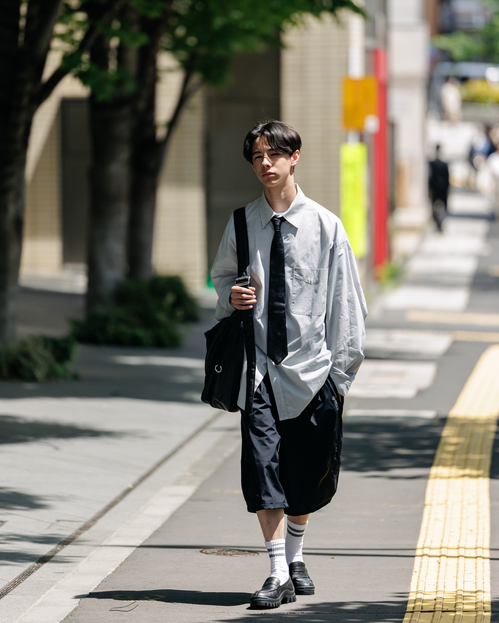 【5.28 WED 20:00- IN STOCK】+phenix WINDSTOPPER® by GORE-TEX LABS TECH MASSIVE TWISTED HALF PANTS (BLACK)