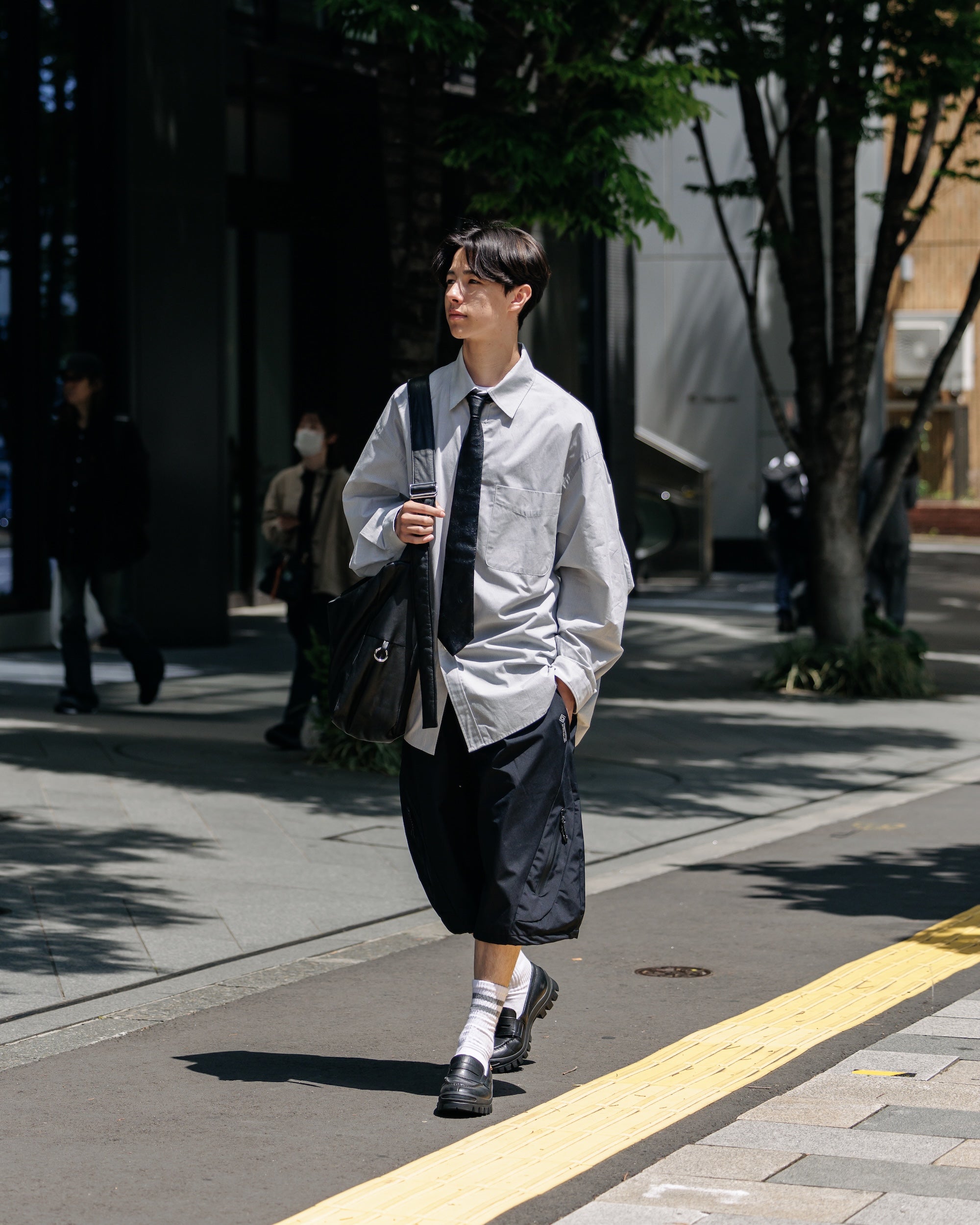 【5.28 WED 20:00- IN STOCK】+phenix WINDSTOPPER® by GORE-TEX LABS TECH MASSIVE TWISTED HALF PANTS (BLACK)
