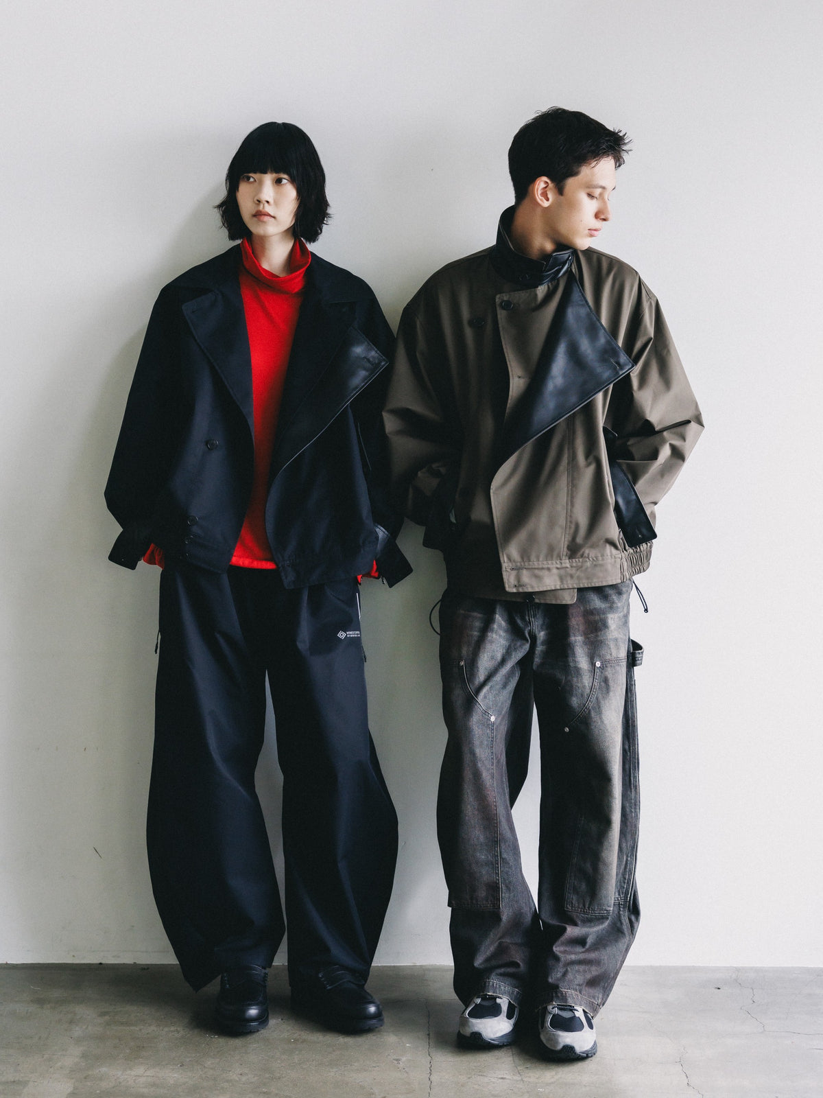 【10.24 SAT 20:00- IN STOCK】 +phenix WINDSTOPPER® by GORE-TEX LABS TWILL CITY DOUBLE FLAP JACKET (URBAN BROWN)