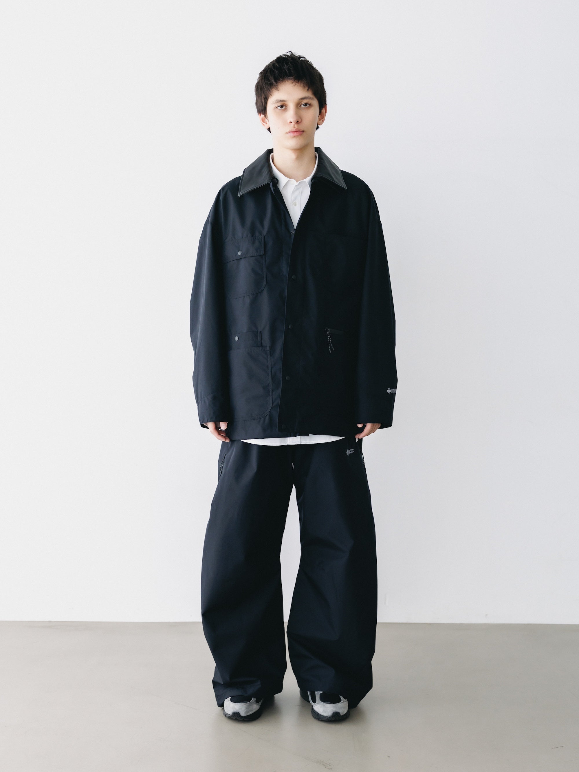 +phenix WINDSTOPPER® by GORE-TEX LABS CITY BARREL LEG PANTS (BLACK)