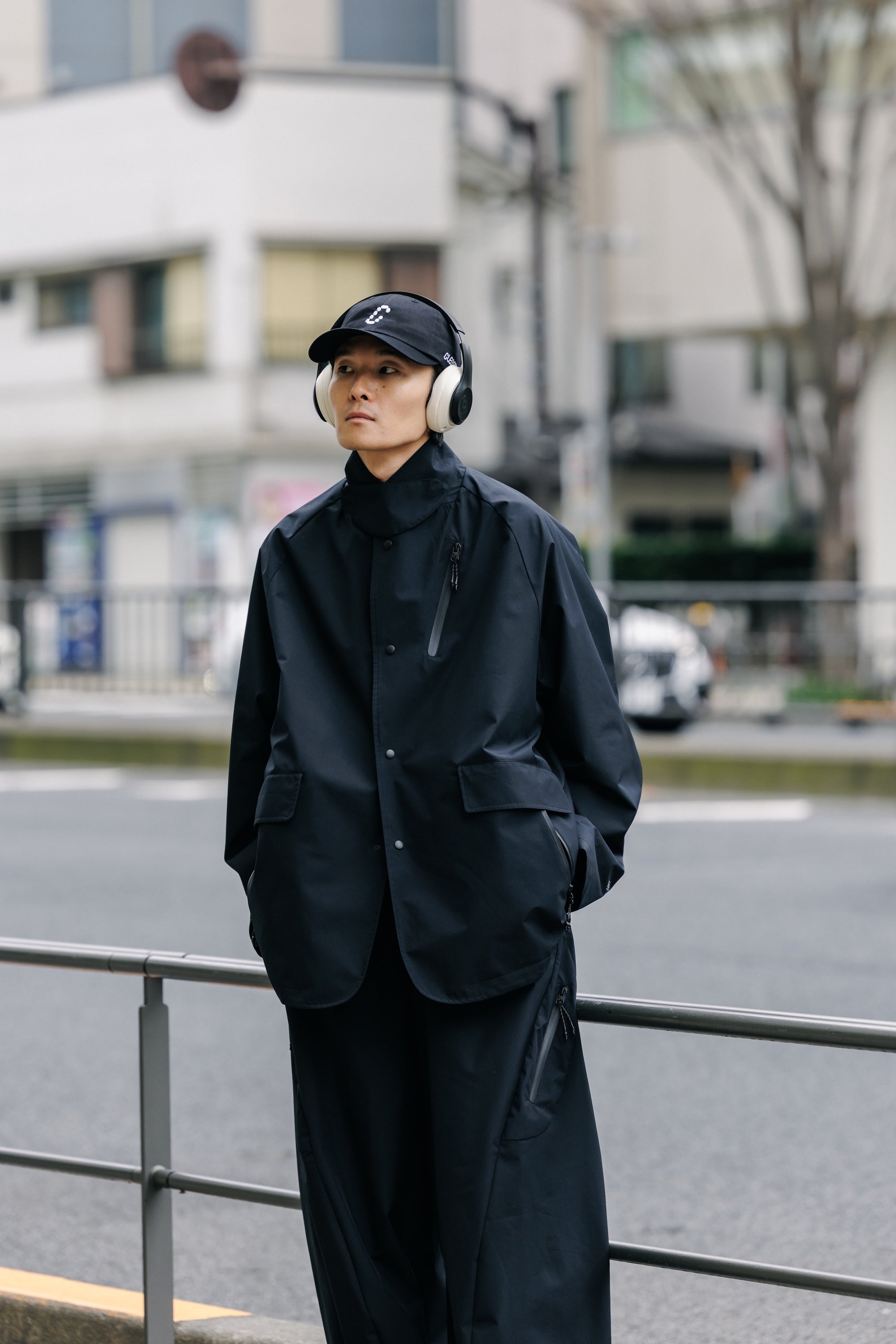 【9.3 WED 20:00- IN STOCK】+phenix WINDSTOPPER® by GORE-TEX LABS ACTIVE CITY STORAGE JACKET (BLACK)