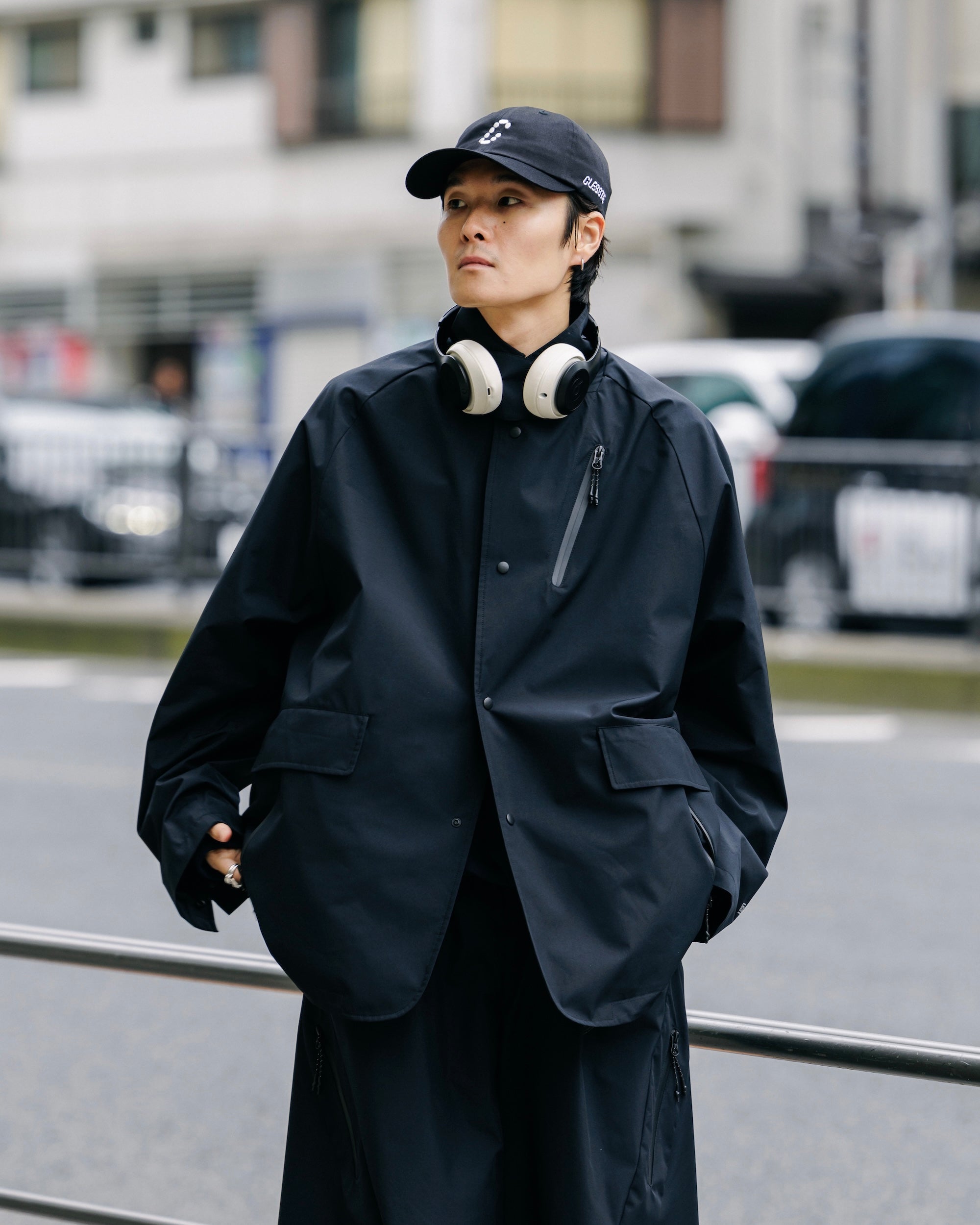 【9.3 WED 20:00- IN STOCK】+phenix WINDSTOPPER® by GORE-TEX LABS ACTIVE CITY STORAGE JACKET (BLACK)