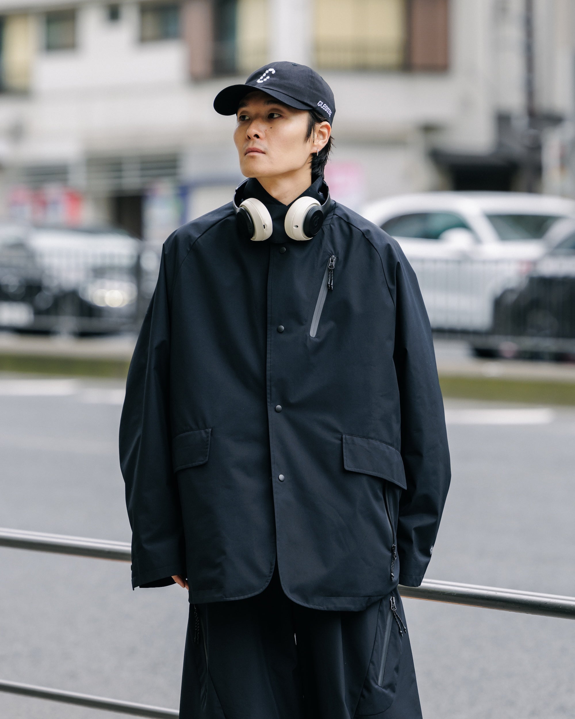 【9.3 WED 20:00- IN STOCK】+phenix WINDSTOPPER® by GORE-TEX LABS ACTIVE CITY STORAGE JACKET (BLACK)