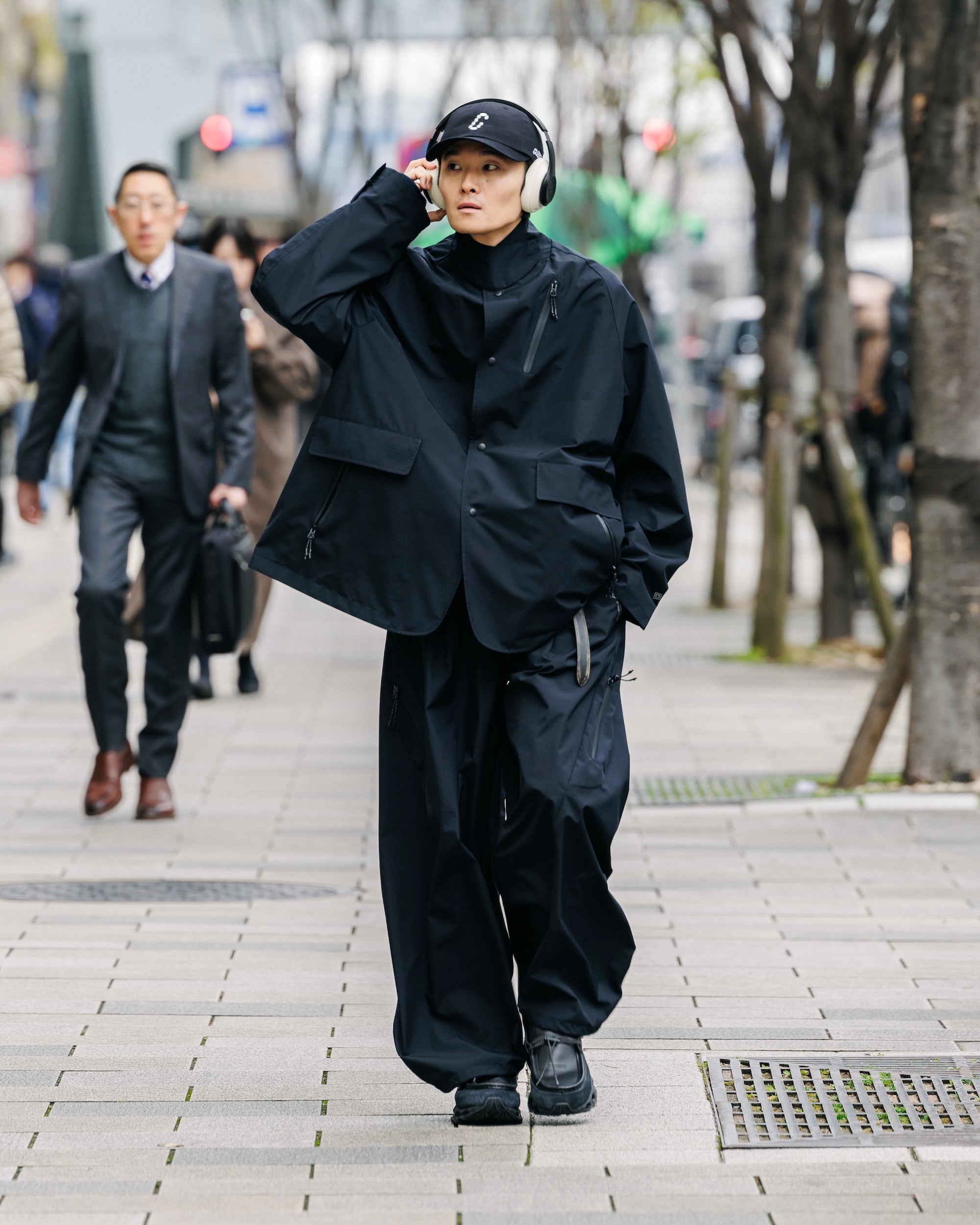 【9.3 WED 20:00- IN STOCK】+phenix WINDSTOPPER® by GORE-TEX LABS ACTIVE CITY STORAGE JACKET (BLACK)