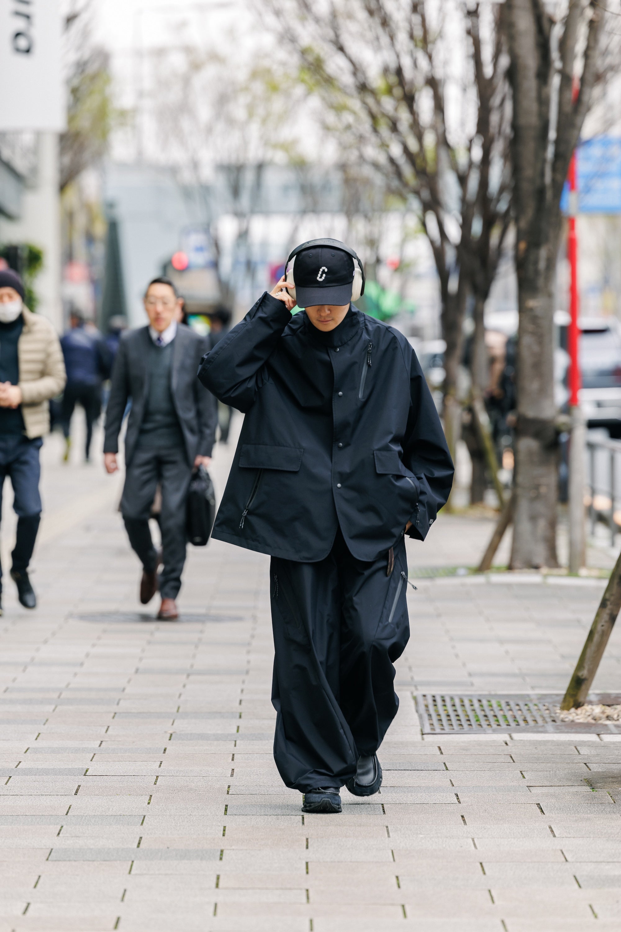 【9.3 WED 20:00- IN STOCK】+phenix WINDSTOPPER® by GORE-TEX LABS ACTIVE CITY STORAGE JACKET (BLACK)