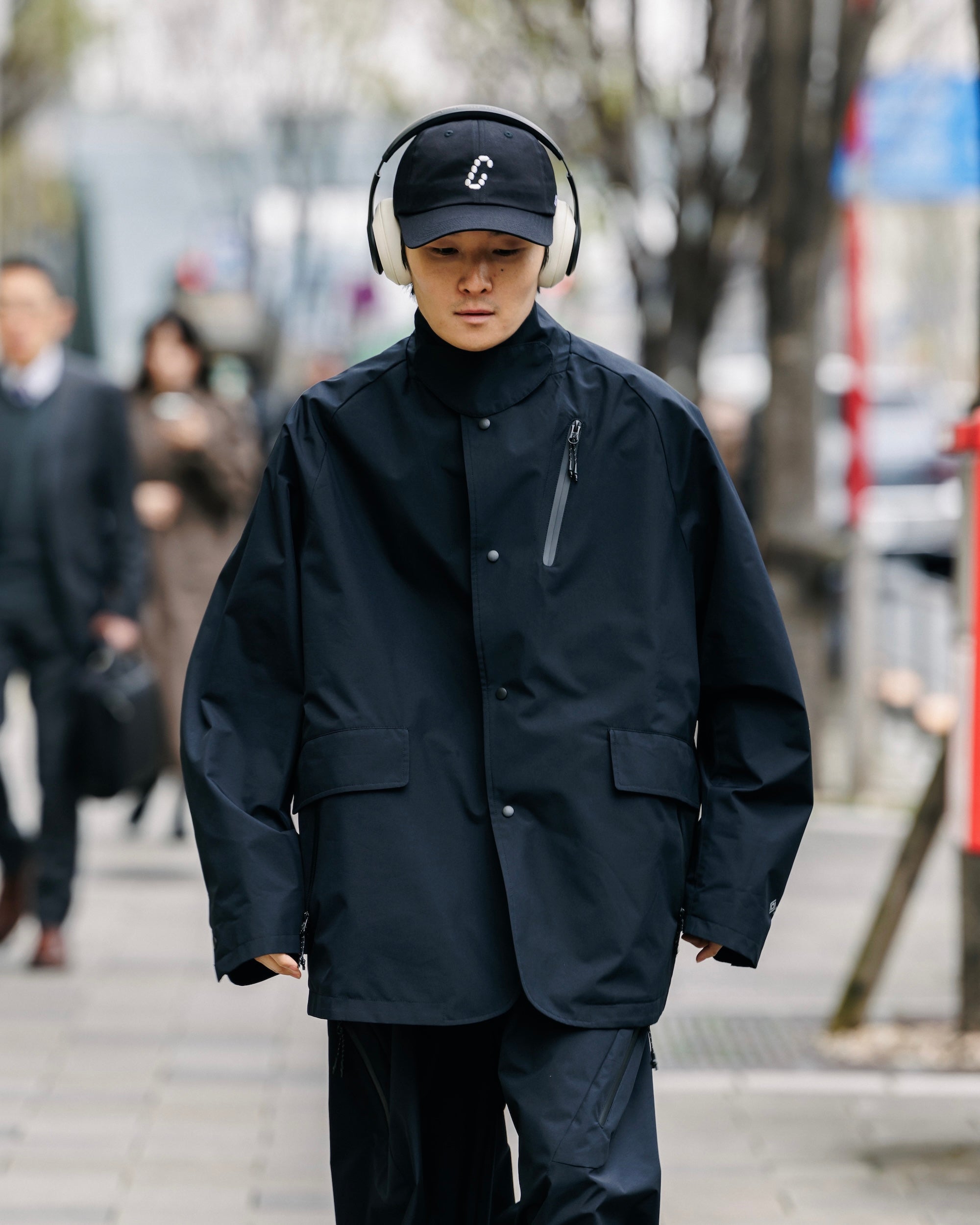 【9.3 WED 20:00- IN STOCK】+phenix WINDSTOPPER® by GORE-TEX LABS ACTIVE CITY STORAGE JACKET (BLACK)