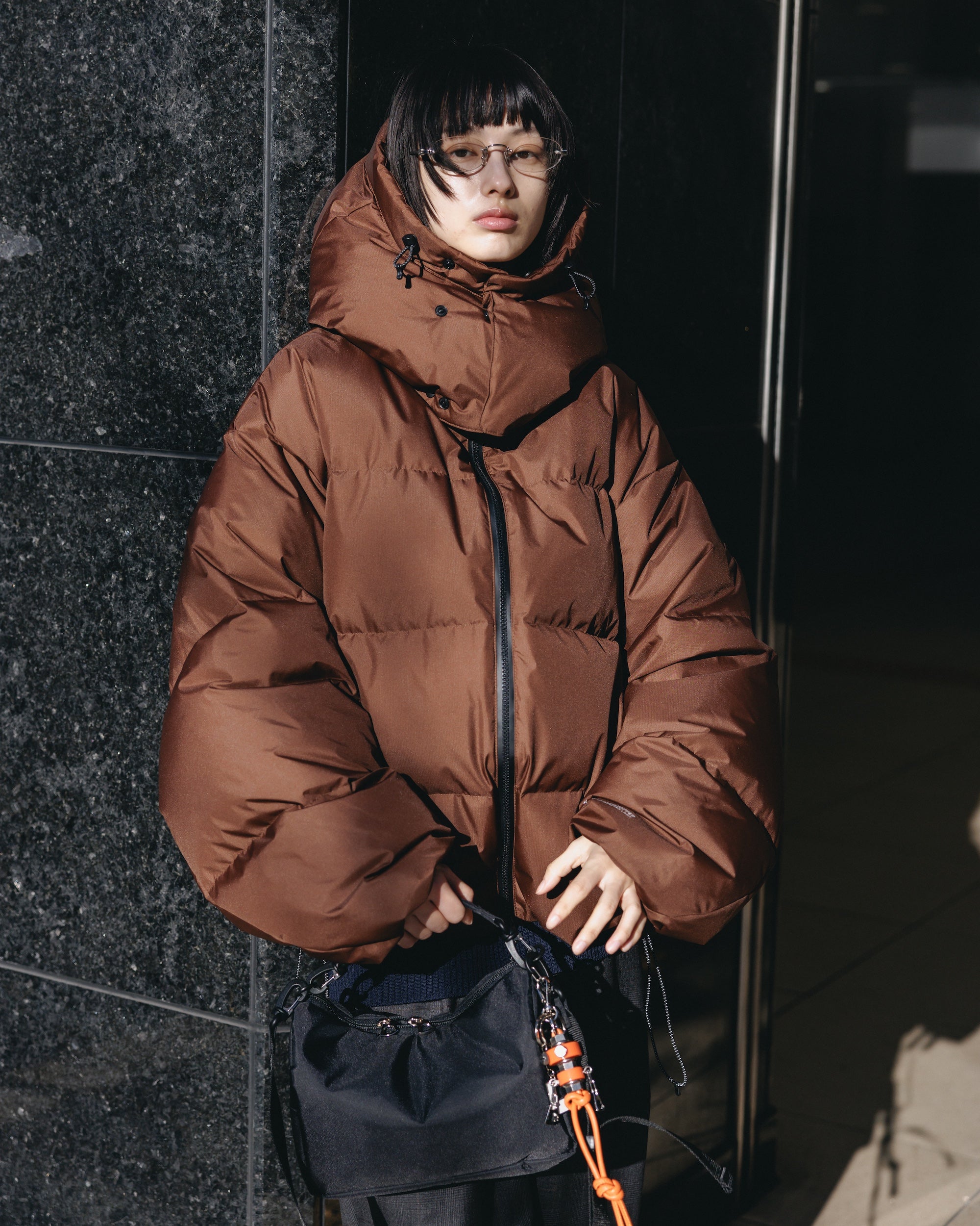 【12.13 SAT 20:00- IN STOCK】+phenix WINDSTOPPER® by GORE-TEX LABS CITY DOWN JACKET (CHOCOLATE BROWN)