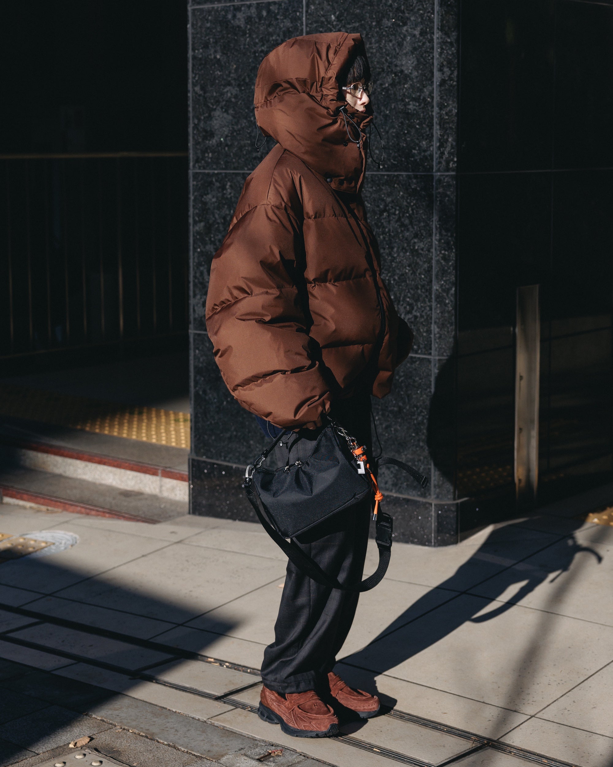 【12.13 SAT 20:00- IN STOCK】+phenix WINDSTOPPER® by GORE-TEX LABS CITY DOWN JACKET (CHOCOLATE BROWN)