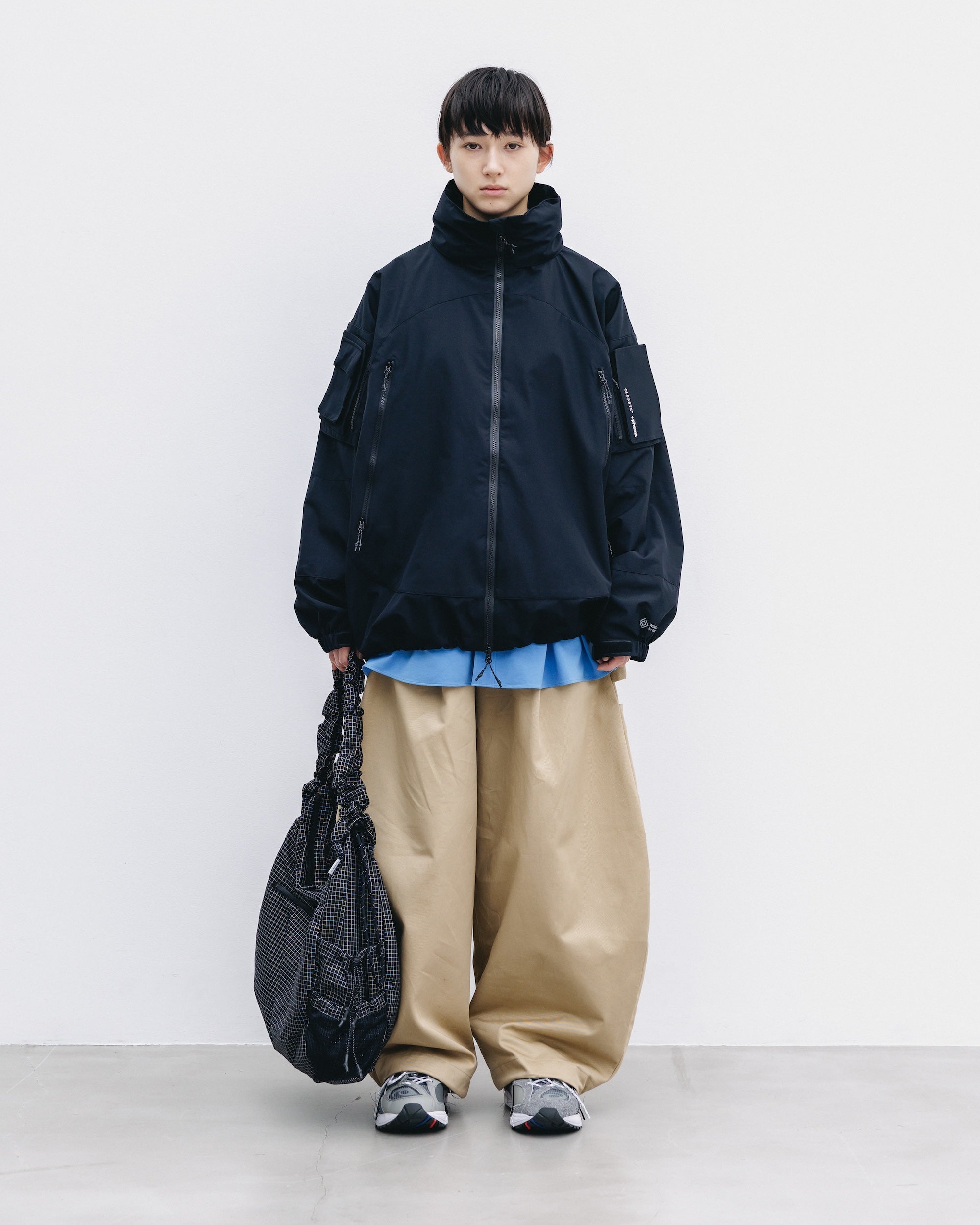 +phenix WINDSTOPPER® by GORE-TEX LABS CITY MILITARY JACKET (BLACK)