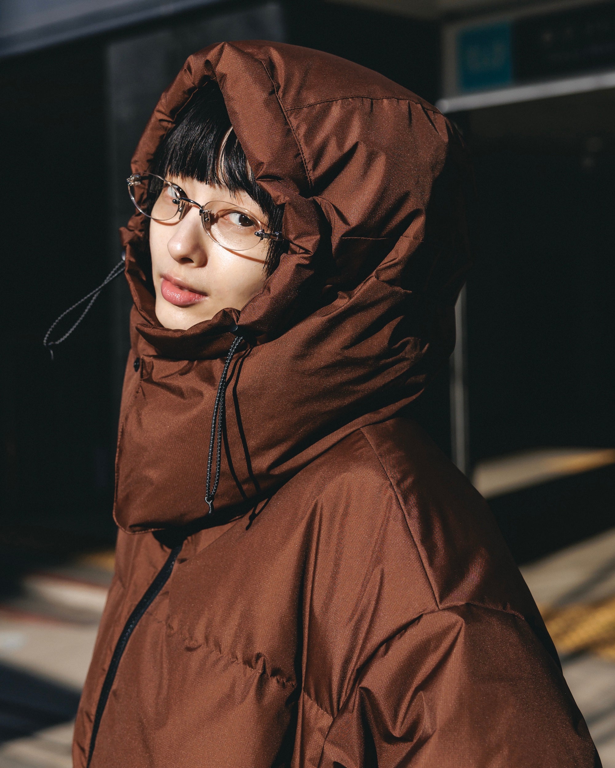 【12.13 SAT 20:00- IN STOCK】+phenix WINDSTOPPER® by GORE-TEX LABS CITY DOWN JACKET (CHOCOLATE BROWN)