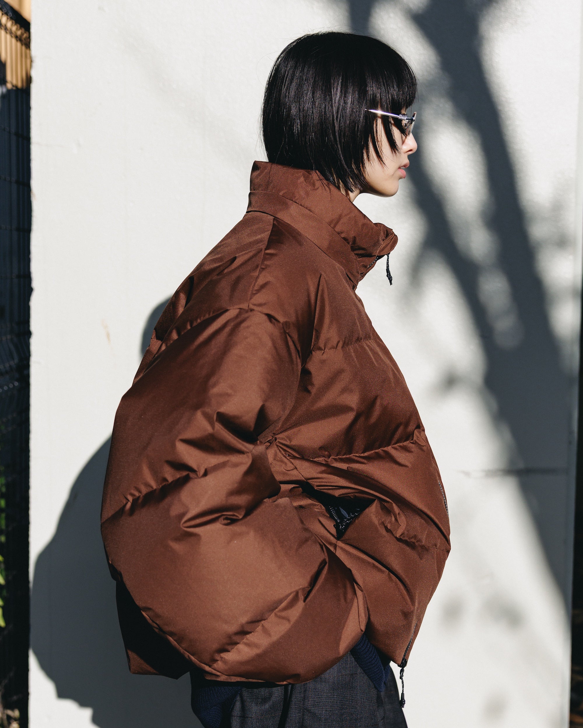 【12.13 SAT 20:00- IN STOCK】+phenix WINDSTOPPER® by GORE-TEX LABS CITY DOWN JACKET (CHOCOLATE BROWN)