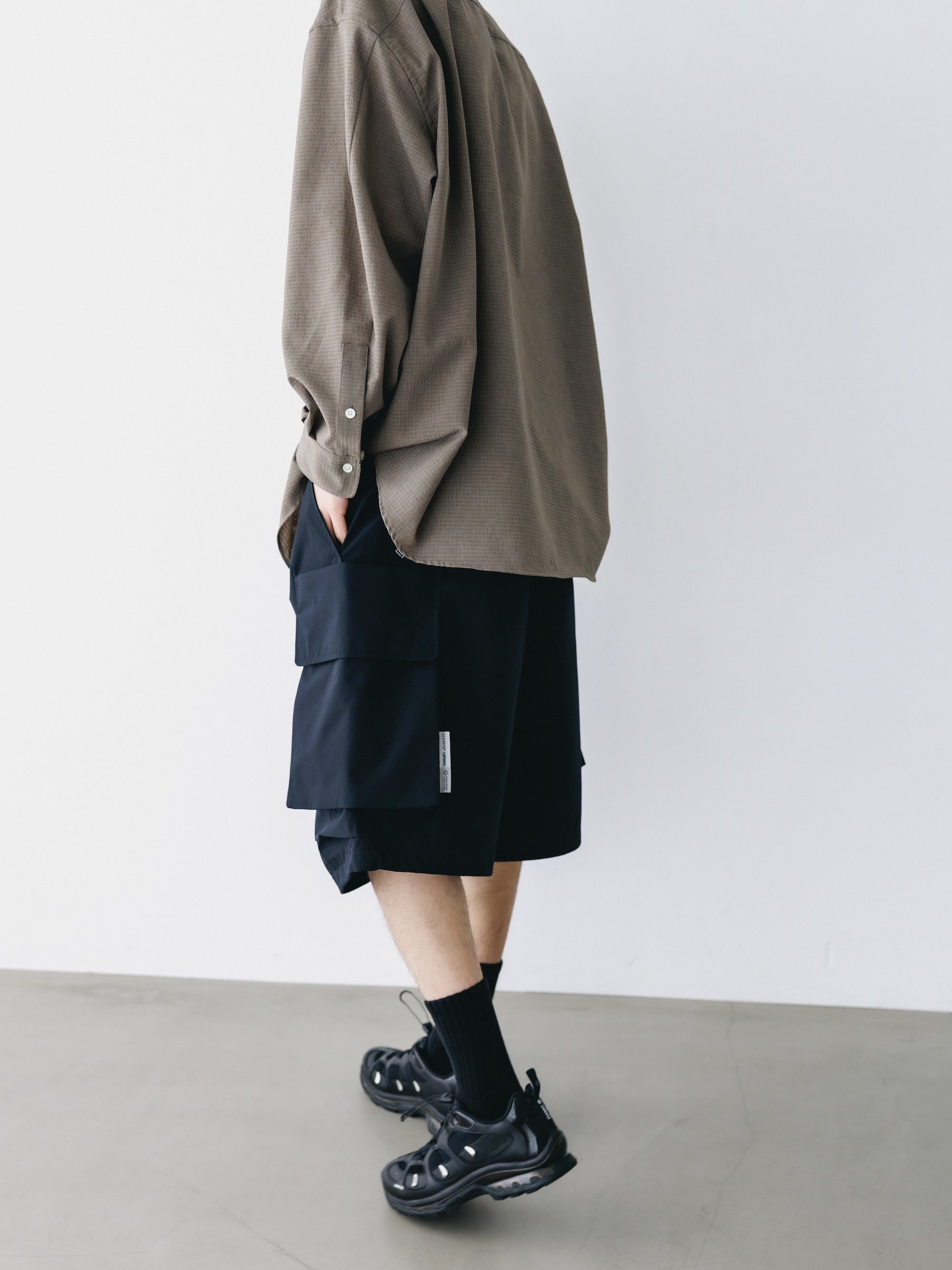 【4.29 WED 20:00 IN STOCK】SHADOW GINGHAM CHECK EVERYDAY L/S SHIRT (BEIGE)