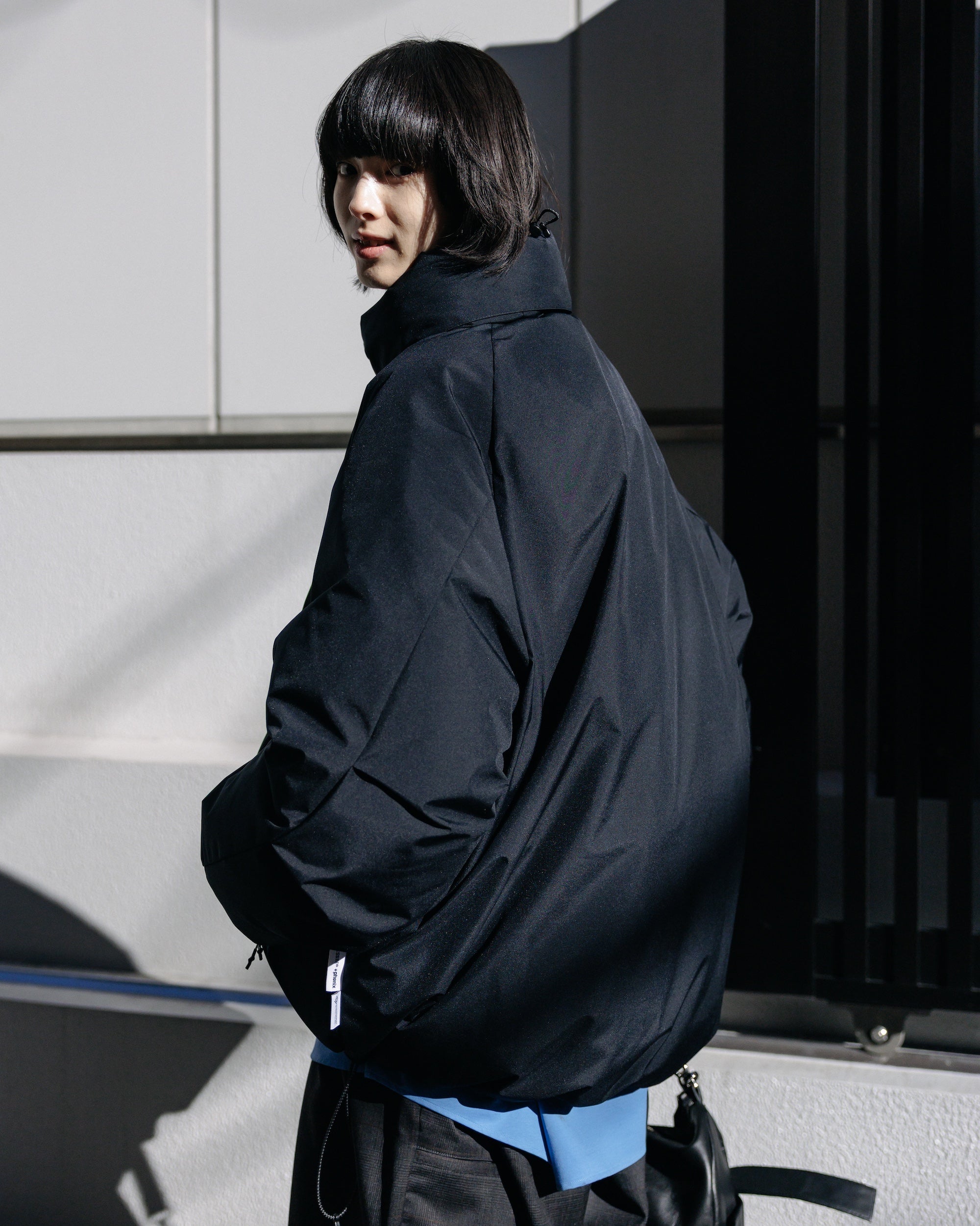 +phenix WINDSTOPPER® by GORE-TEX LABS CITY HAPPY JACKET (BLACK)