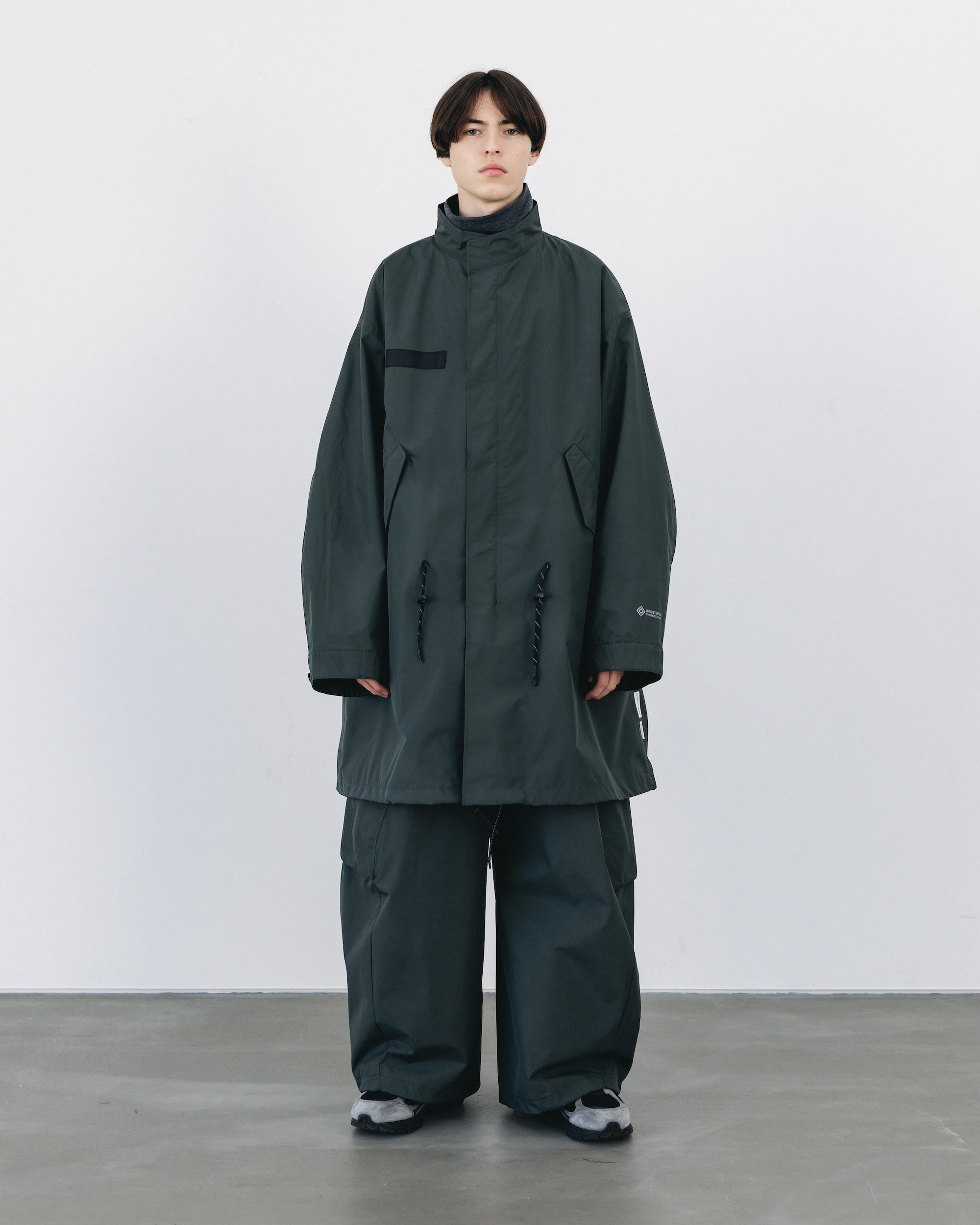 +phenix WINDSTOPPER® by GORE-TEX LABS CITY FISHTAIL PARKA WITH LINER JACKET (ASPHALT GRAY)