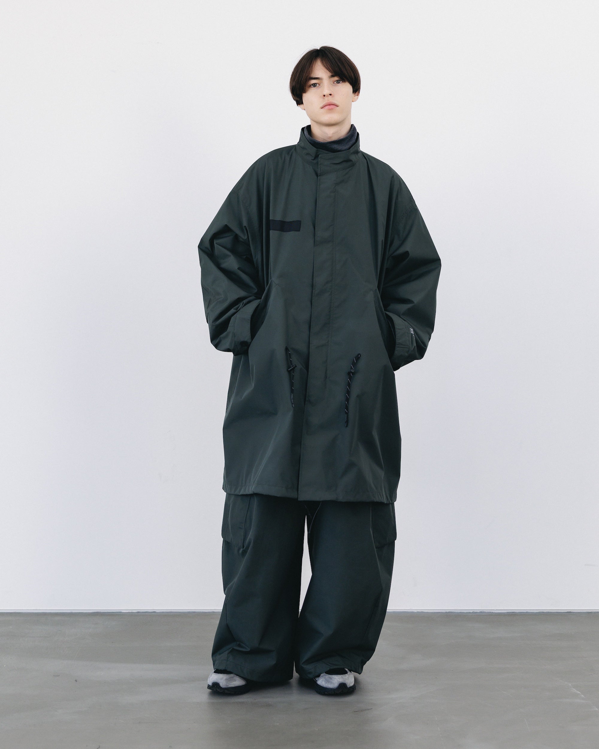 +phenix WINDSTOPPER® by GORE-TEX LABS CITY FISHTAIL PARKA WITH LINER JACKET (ASPHALT GRAY)