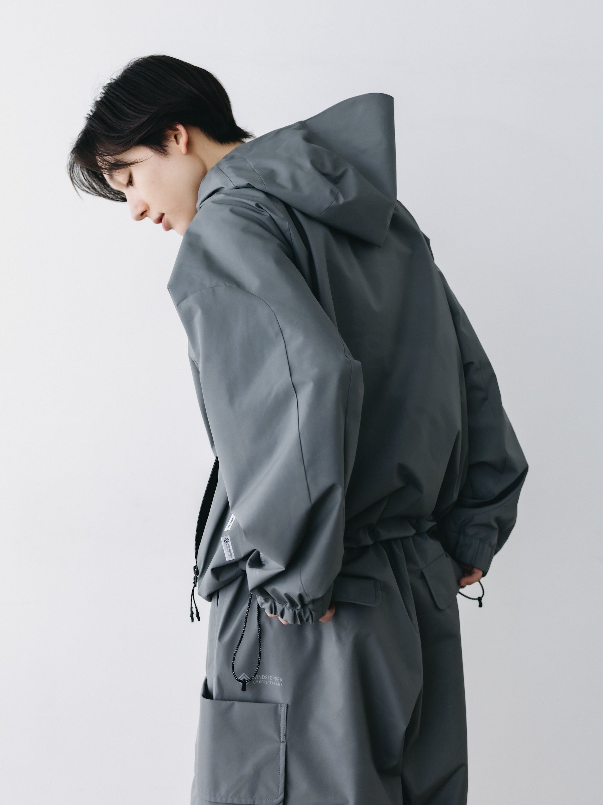 +phenix WINDSTOPPER® by GORE-TEX LABS CITY MOUNTAIN JACKET (CHARCOAL GRAY)