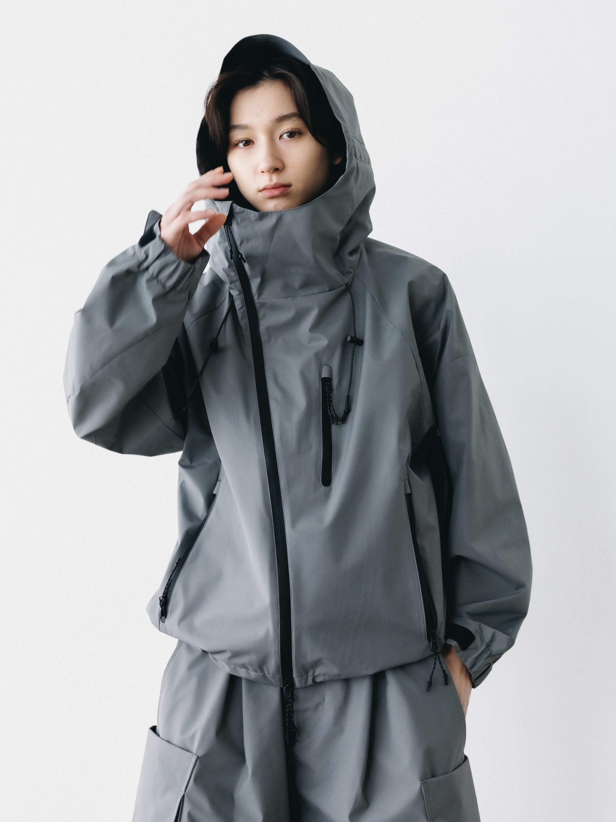 +phenix WINDSTOPPER® by GORE-TEX LABS CITY MOUNTAIN JACKET (CHARCOAL GRAY)
