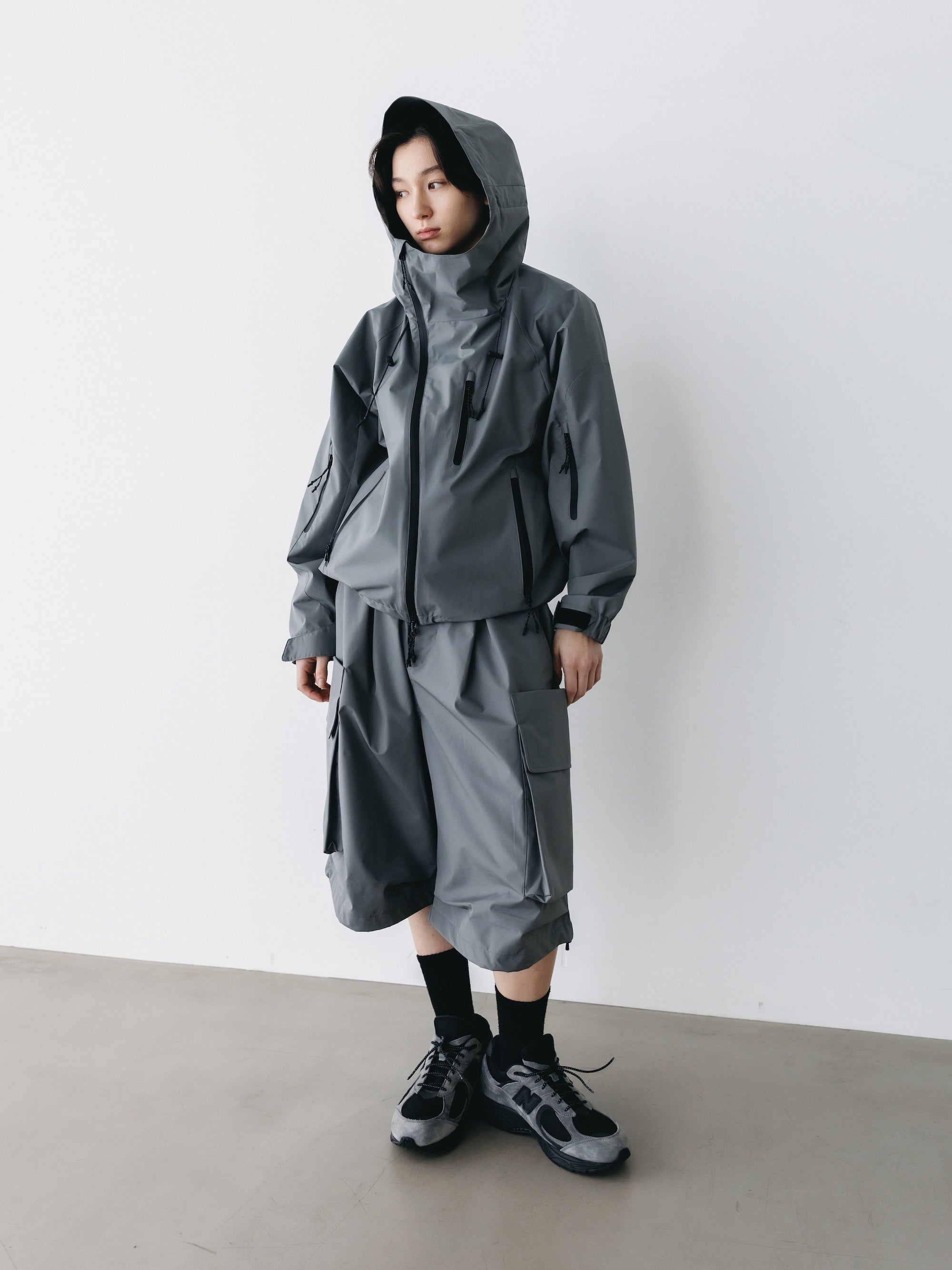 +phenix WINDSTOPPER® by GORE-TEX LABS CITY MOUNTAIN JACKET (CHARCOAL GRAY)