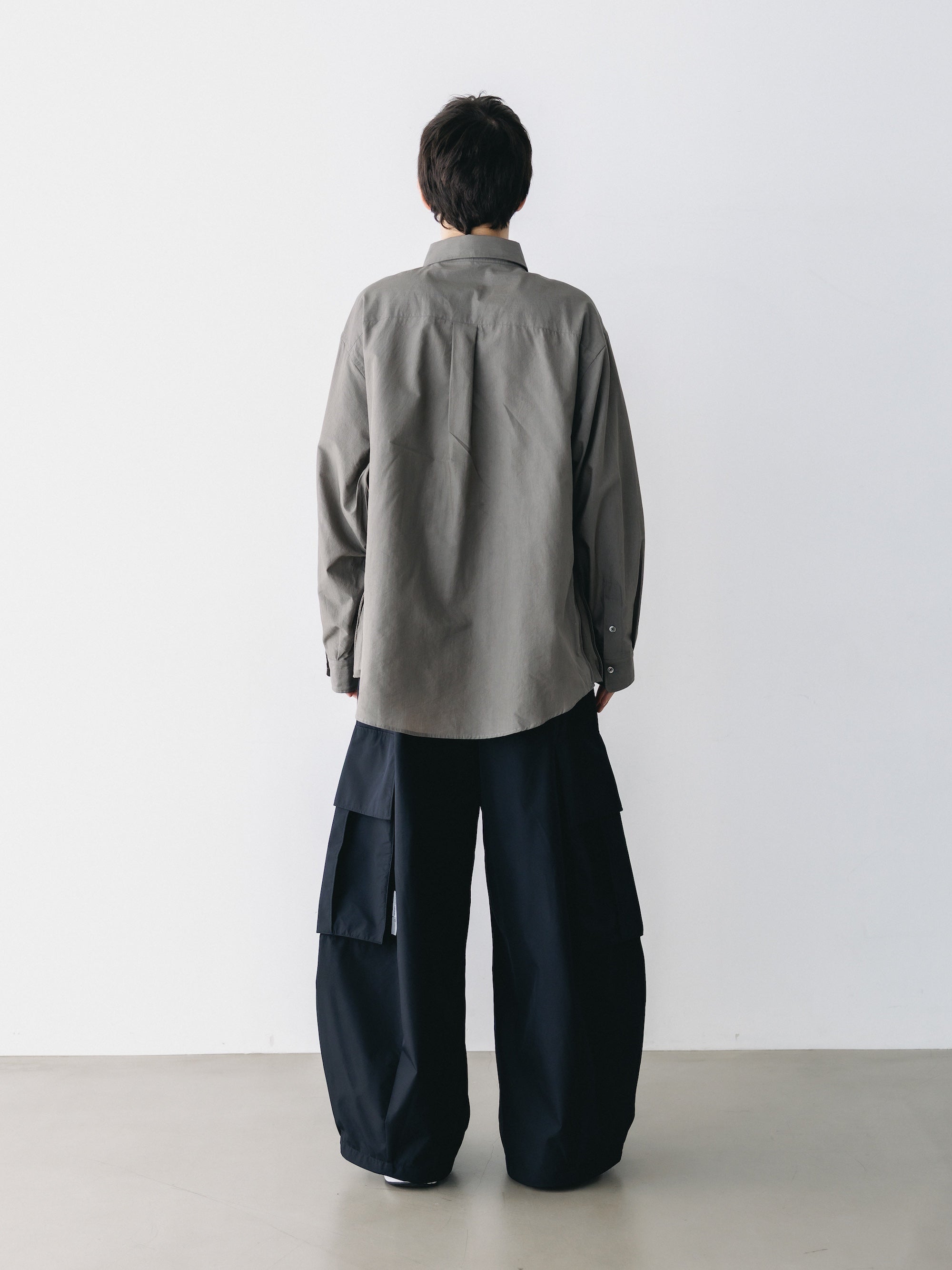 VENTILATION L/S B.D.SHIRT (KHAKI)