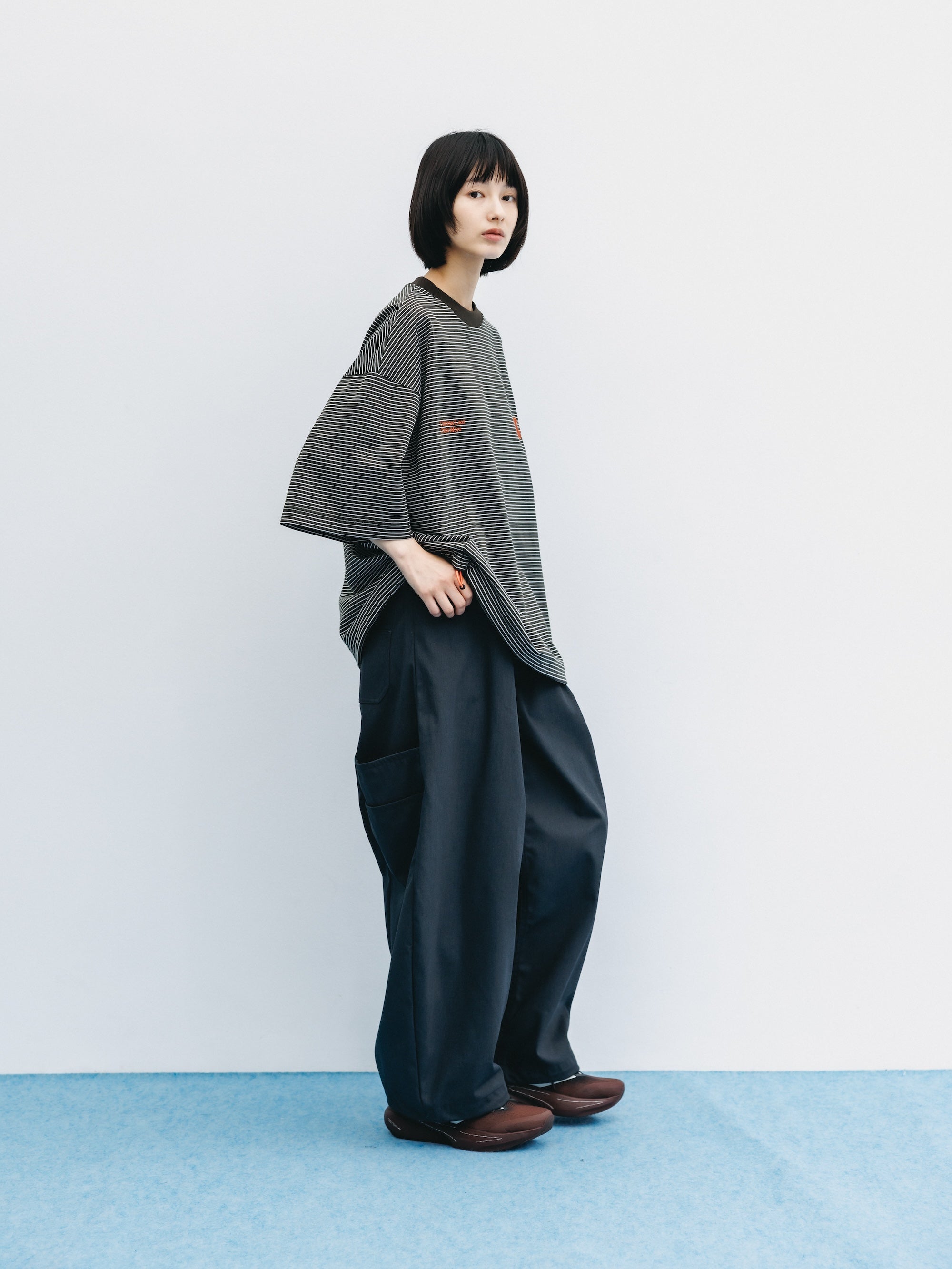 【5.16 SAT 20:00- IN STOCK】T/C GABARDINE CITY MASSIVE UTILITY PANTS (GRAY)