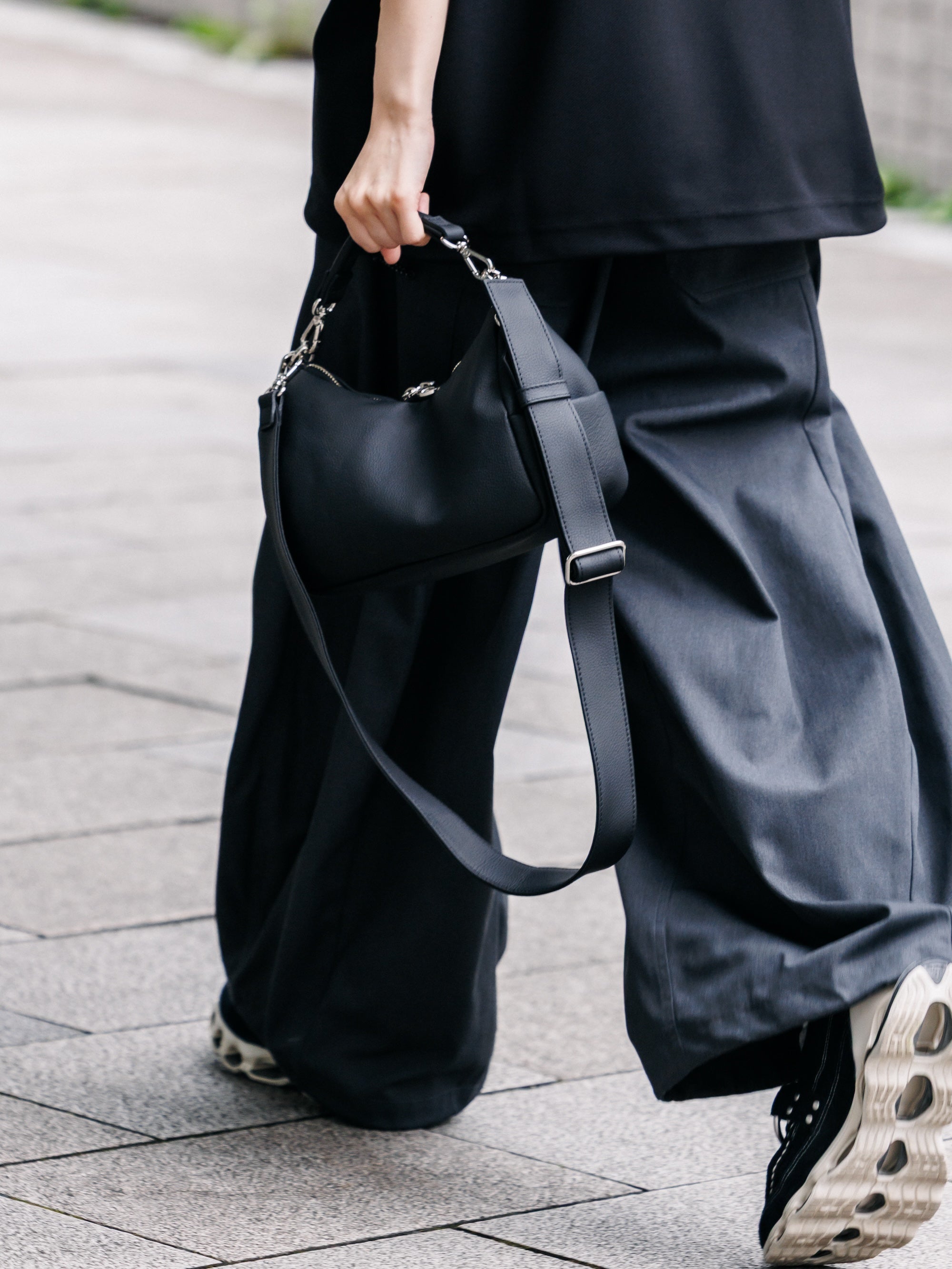 【7.11 SAT 20:00- IN STOCK】T/C GABARDINE CITY WIDE PANTS (CHARCOAL)
