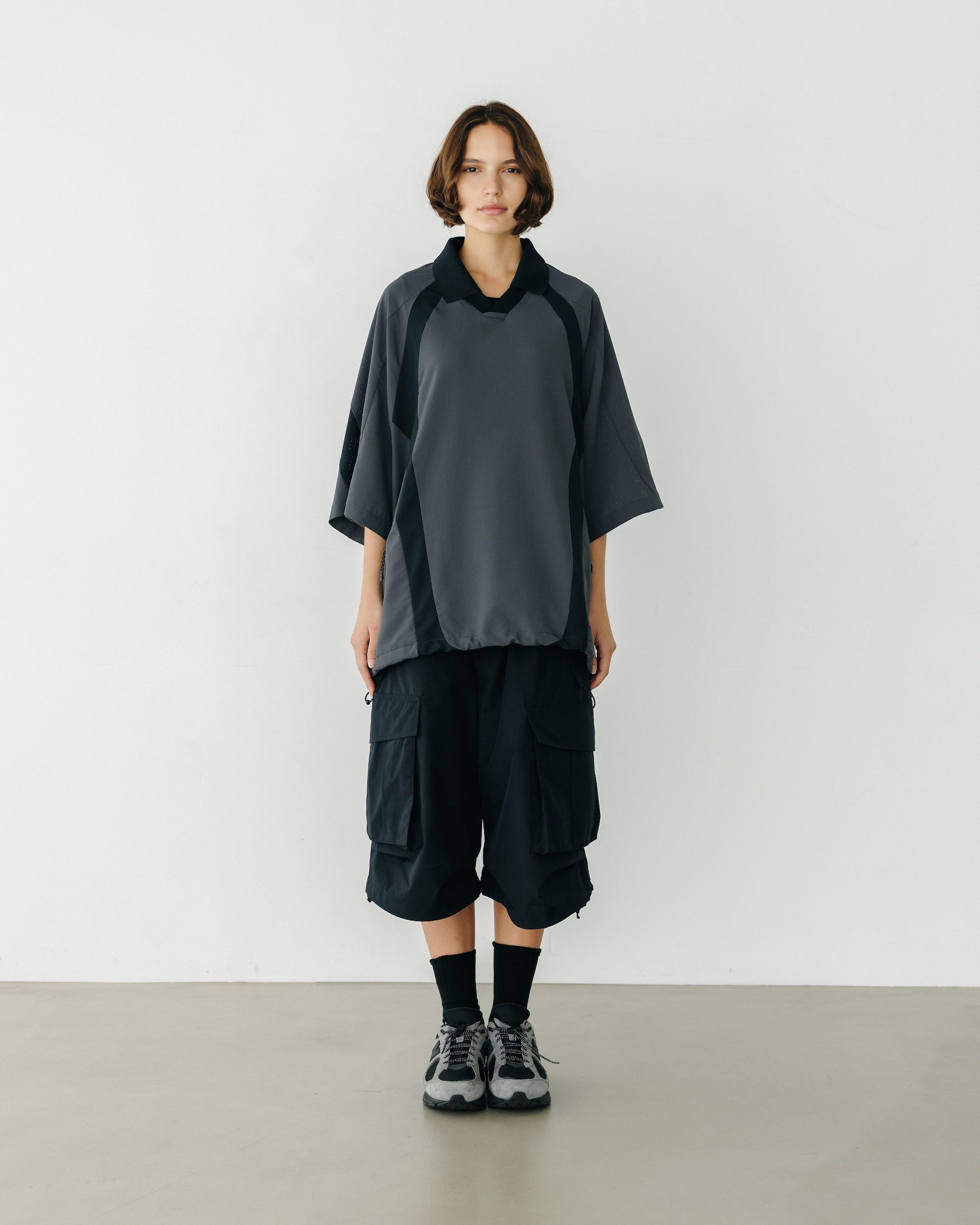 +phenix WINDSTOPPER® BY GORE-TEX LABS CITY MILITARY HALF PANTS 003 (BLACK)