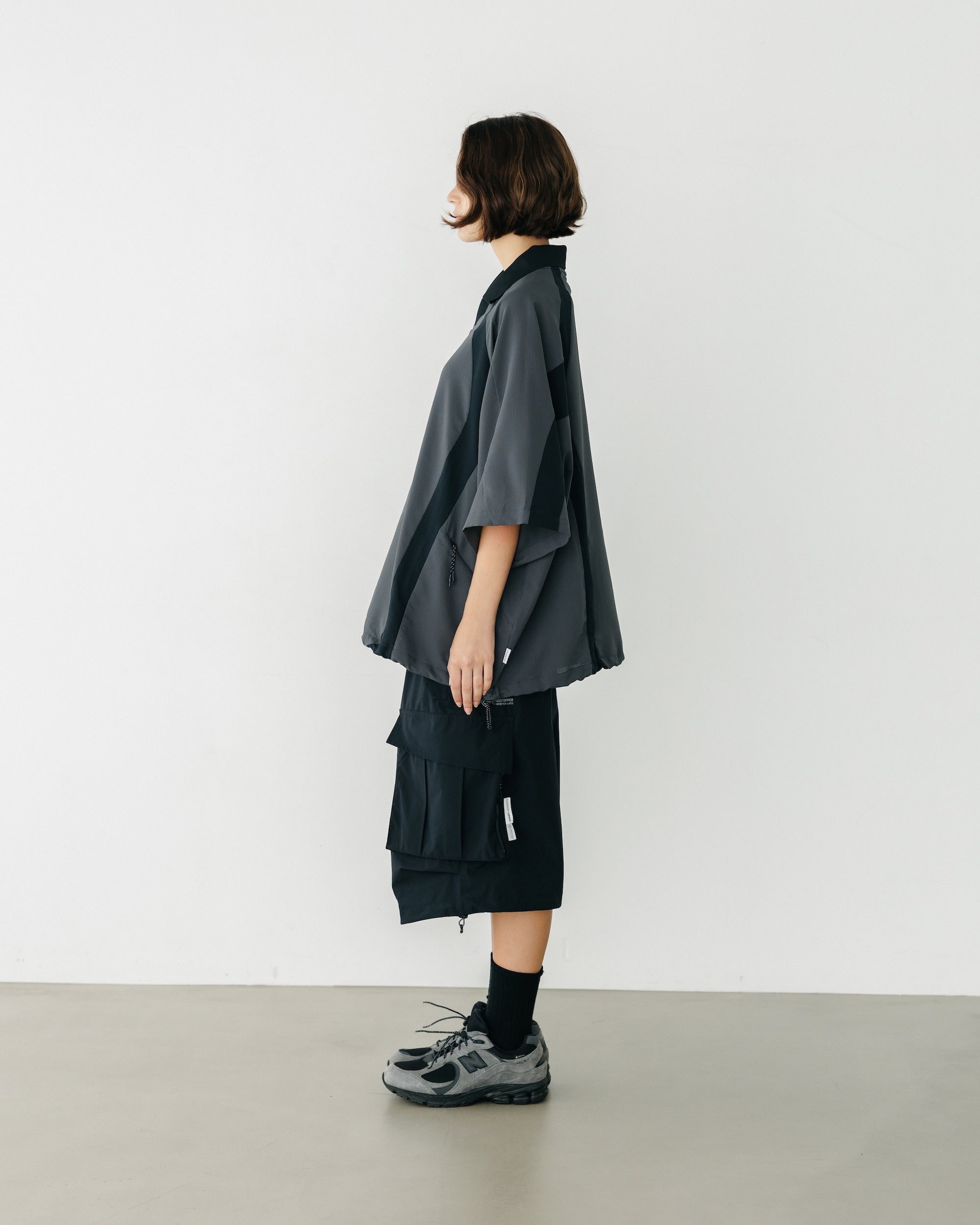 +phenix WINDSTOPPER® BY GORE-TEX LABS CITY MILITARY HALF PANTS 003 (BLACK)
