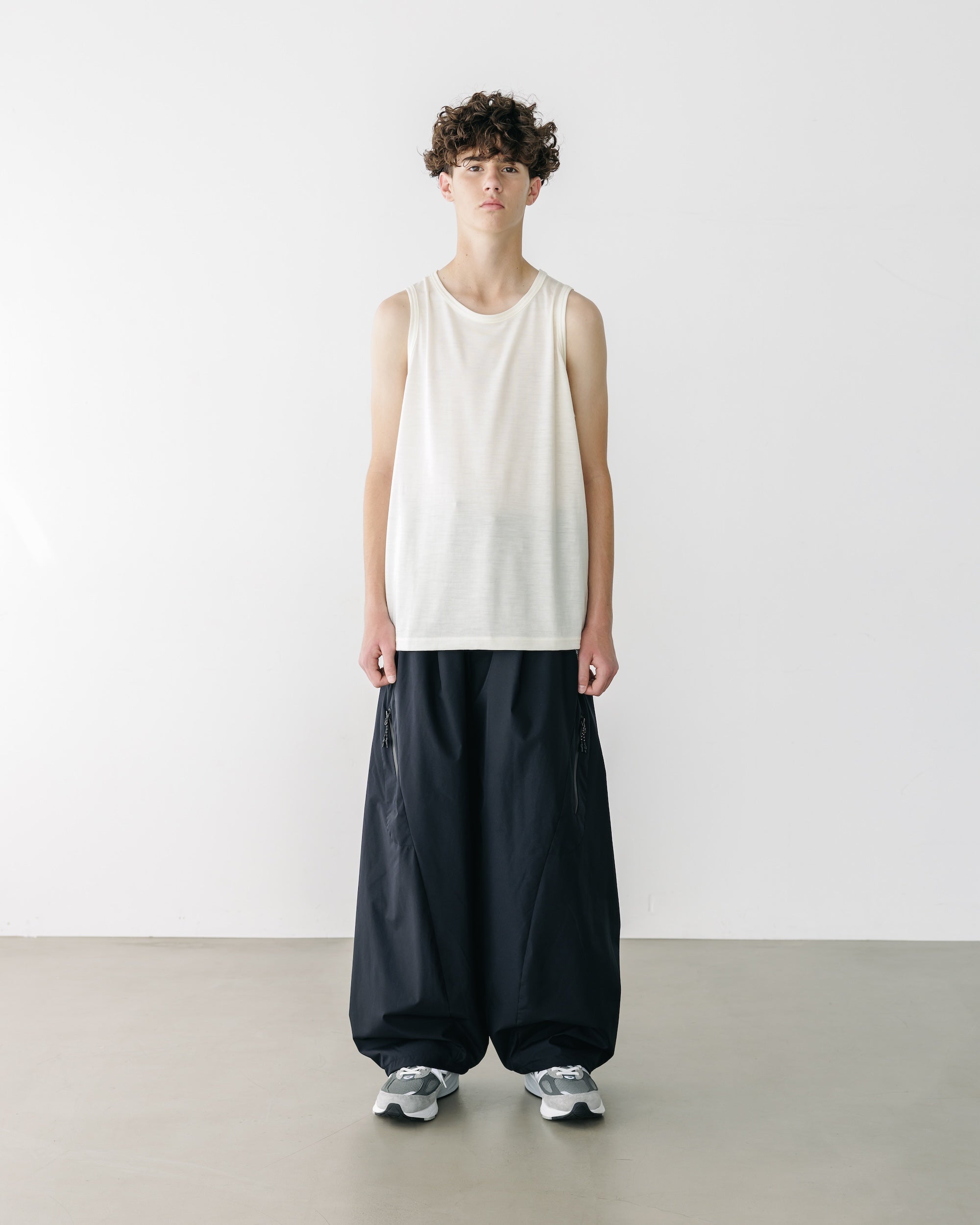 WASHABLE WOOL TANK TOP (WHITE)
