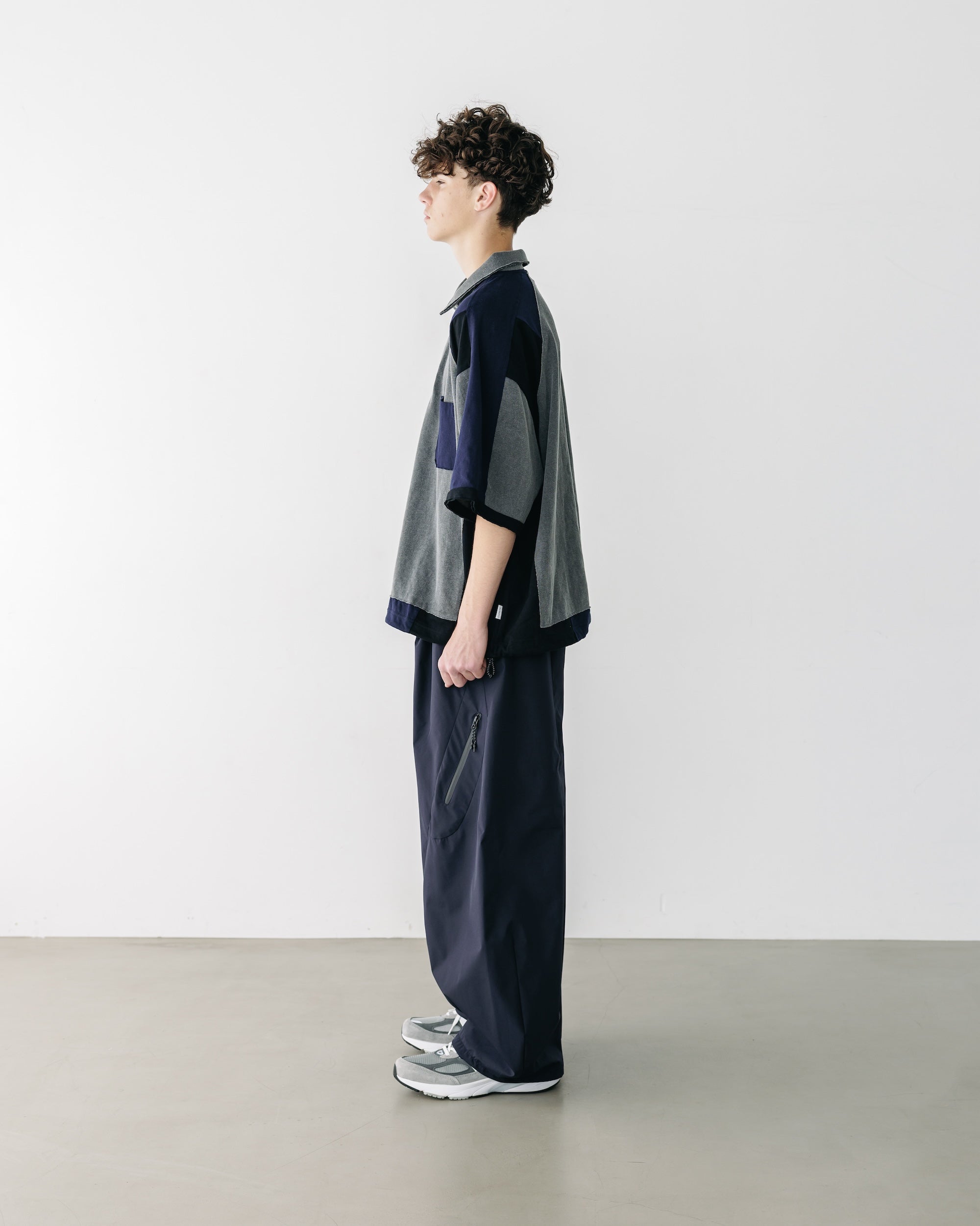 【5.10 SAT 20:00- IN STOCK】MULTI PANEL CITY S/S POLO SHIRT