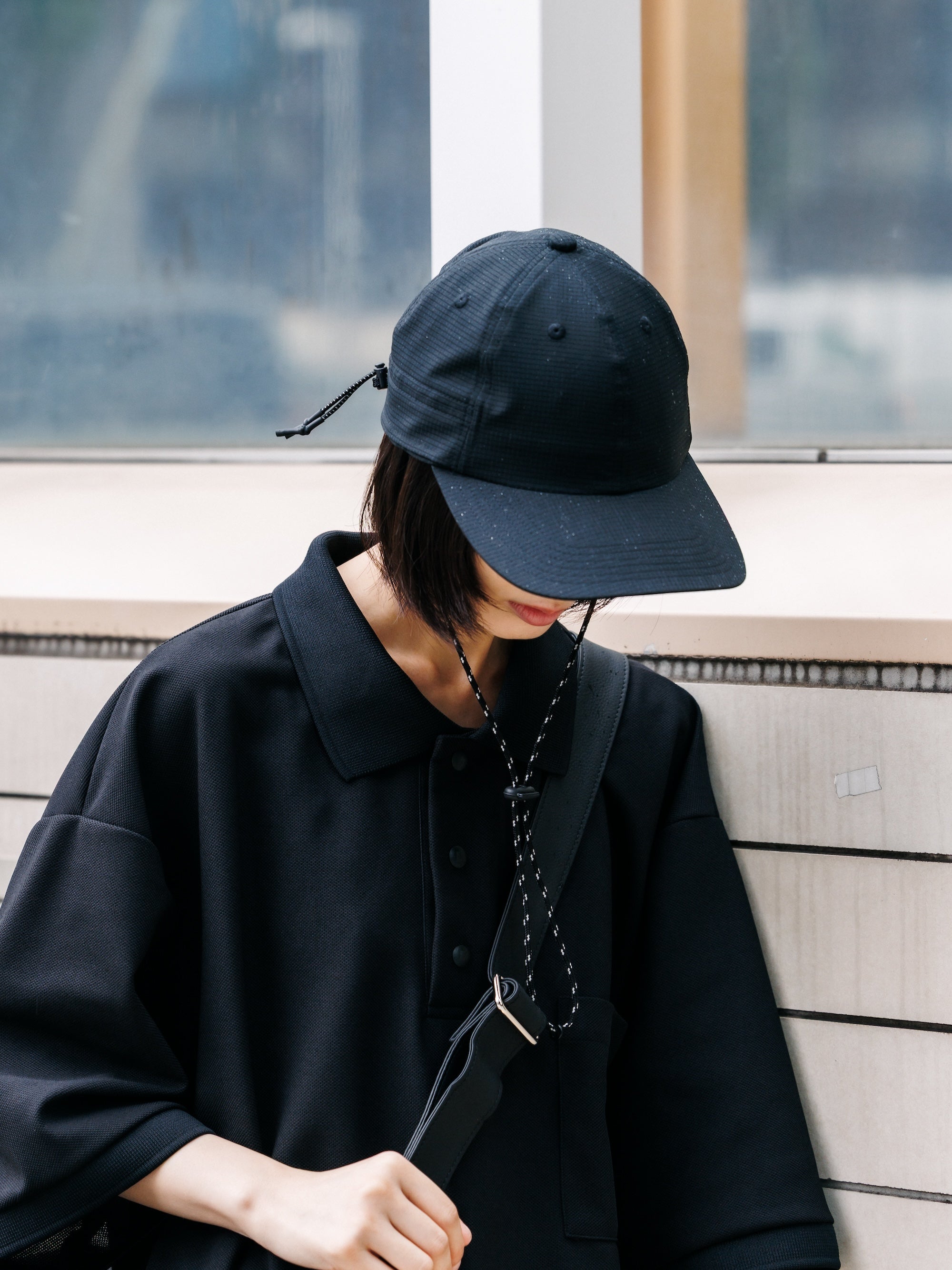【7.11 SAT 20:00- IN STOCK】ACTIVE CITY SUNSHADE CAP (BLACK)