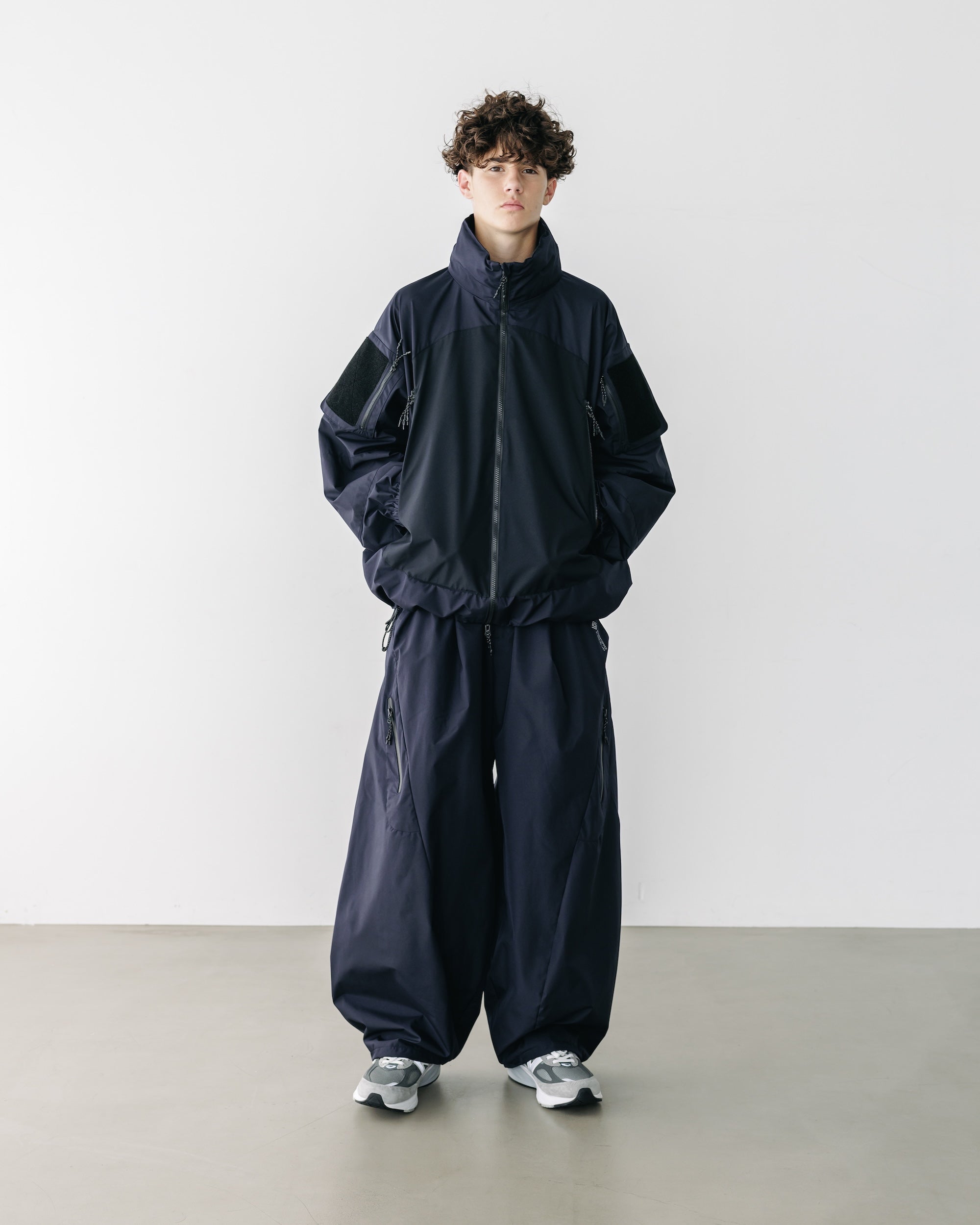 【9.17 WED 20:00- IN STOCK】+phenix WINDSTOPPER® by GORE-TEX LABS CITY MILITARY JACKET (NAVY×BLACK)