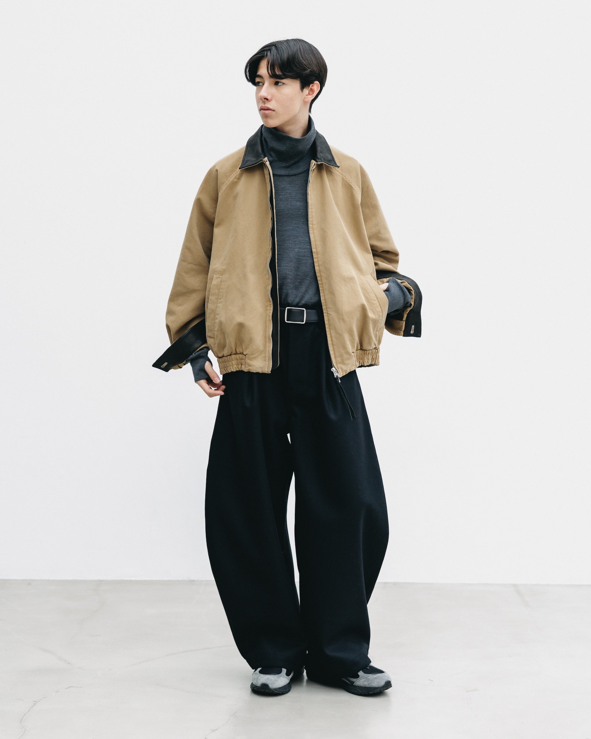 VINTAGE DYED DUCK CITY UTILITY JACKET (BEIGE)