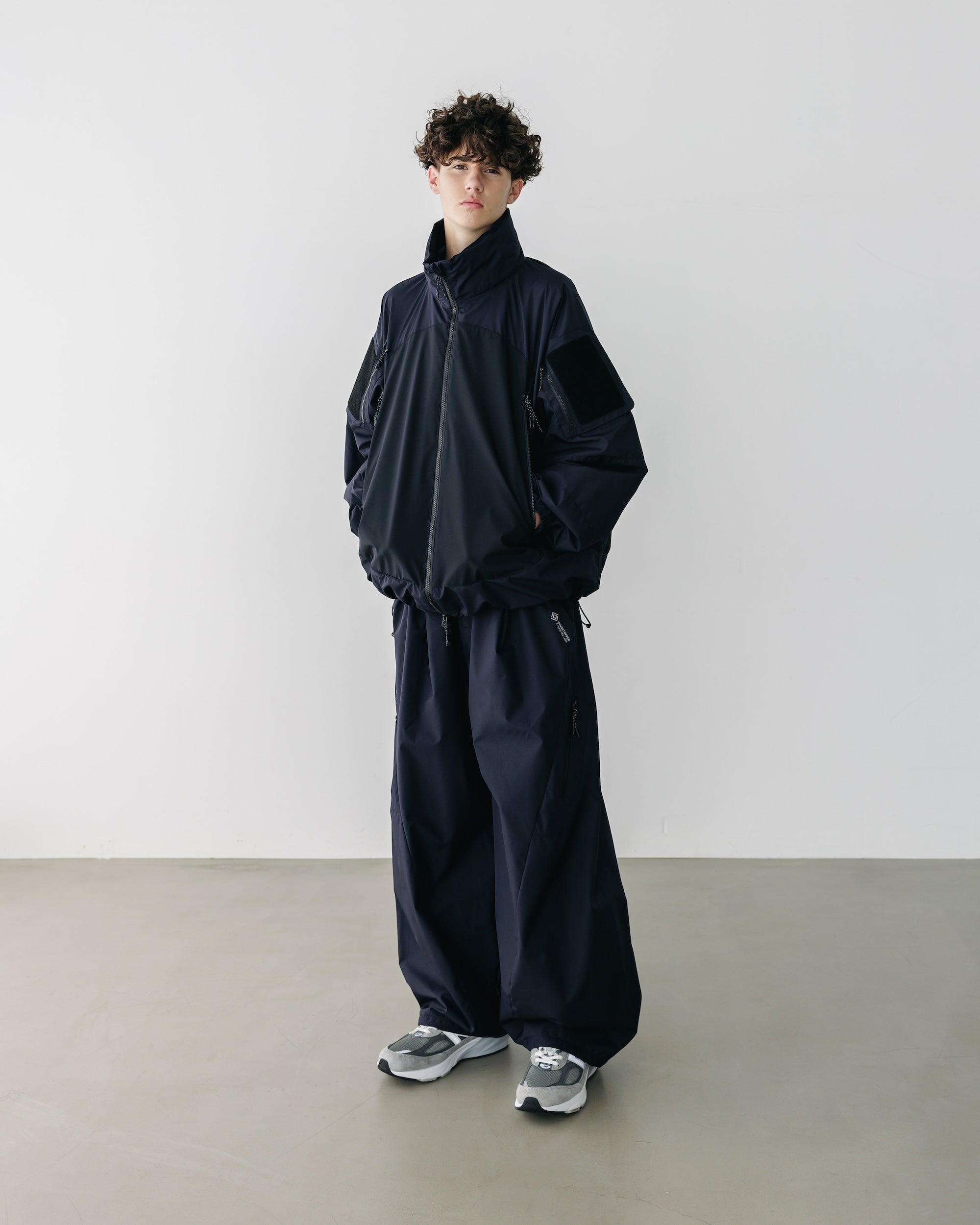 【9.17 WED 20:00- IN STOCK】+phenix WINDSTOPPER® by GORE-TEX LABS CITY MILITARY JACKET (NAVY×BLACK)