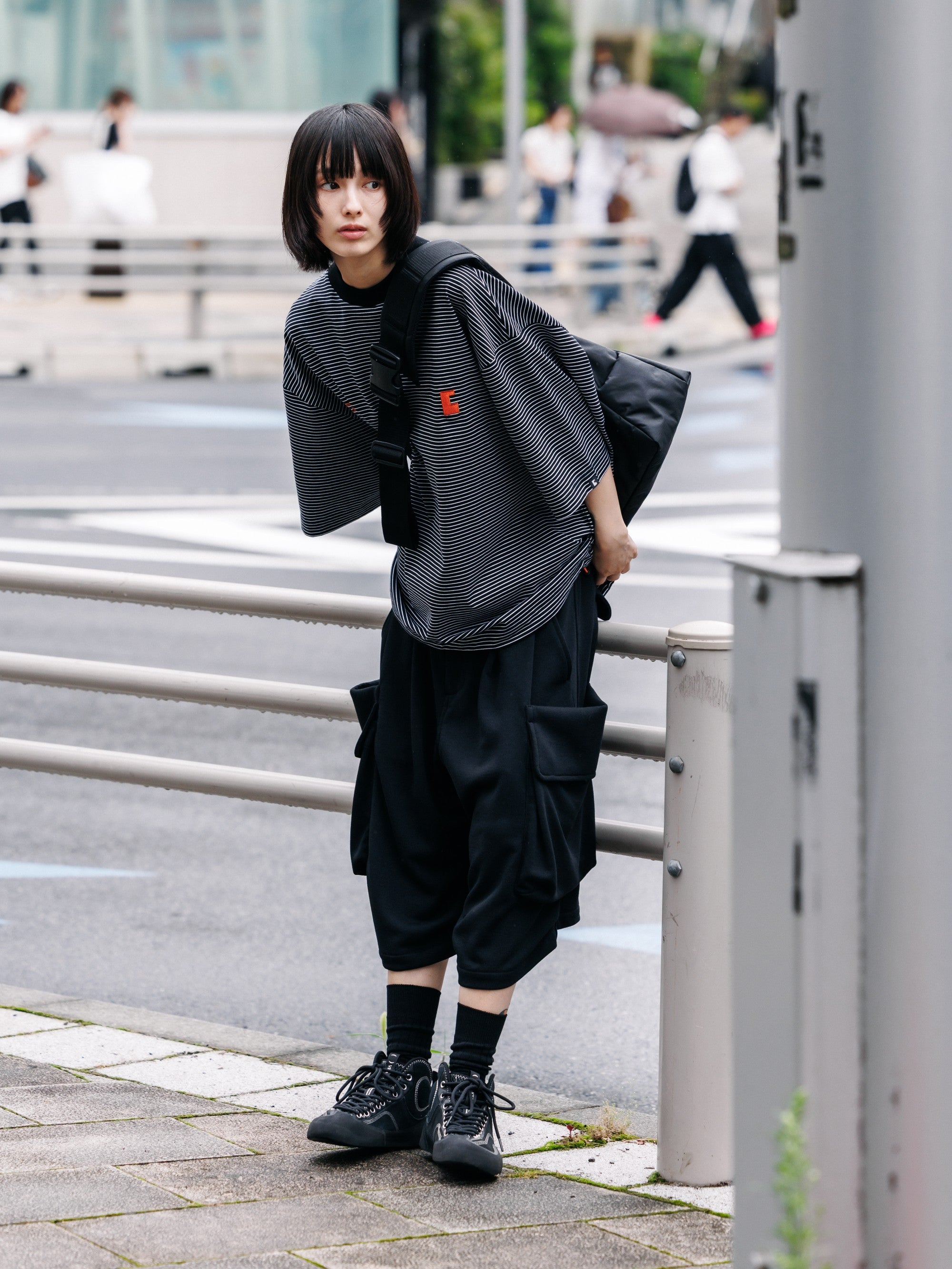 【7.15 WED 20:00- IN STOCK】CITY MILITARY SWEAT HALF PANTS 001 (BLACK)